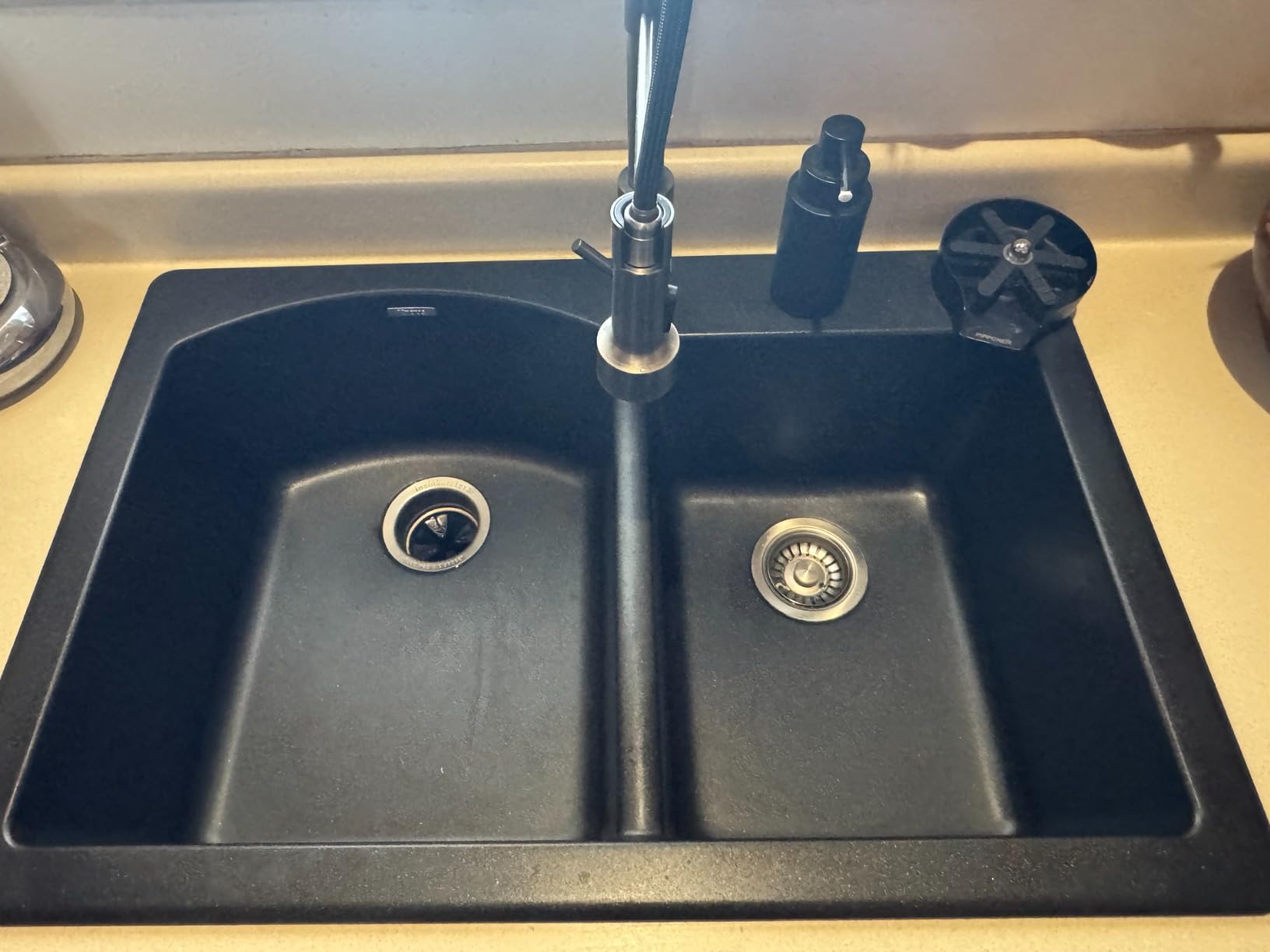KRAUS White 33 in Double Bowl Granite Kitchen Sink KGD-50WHITE customer photo 2