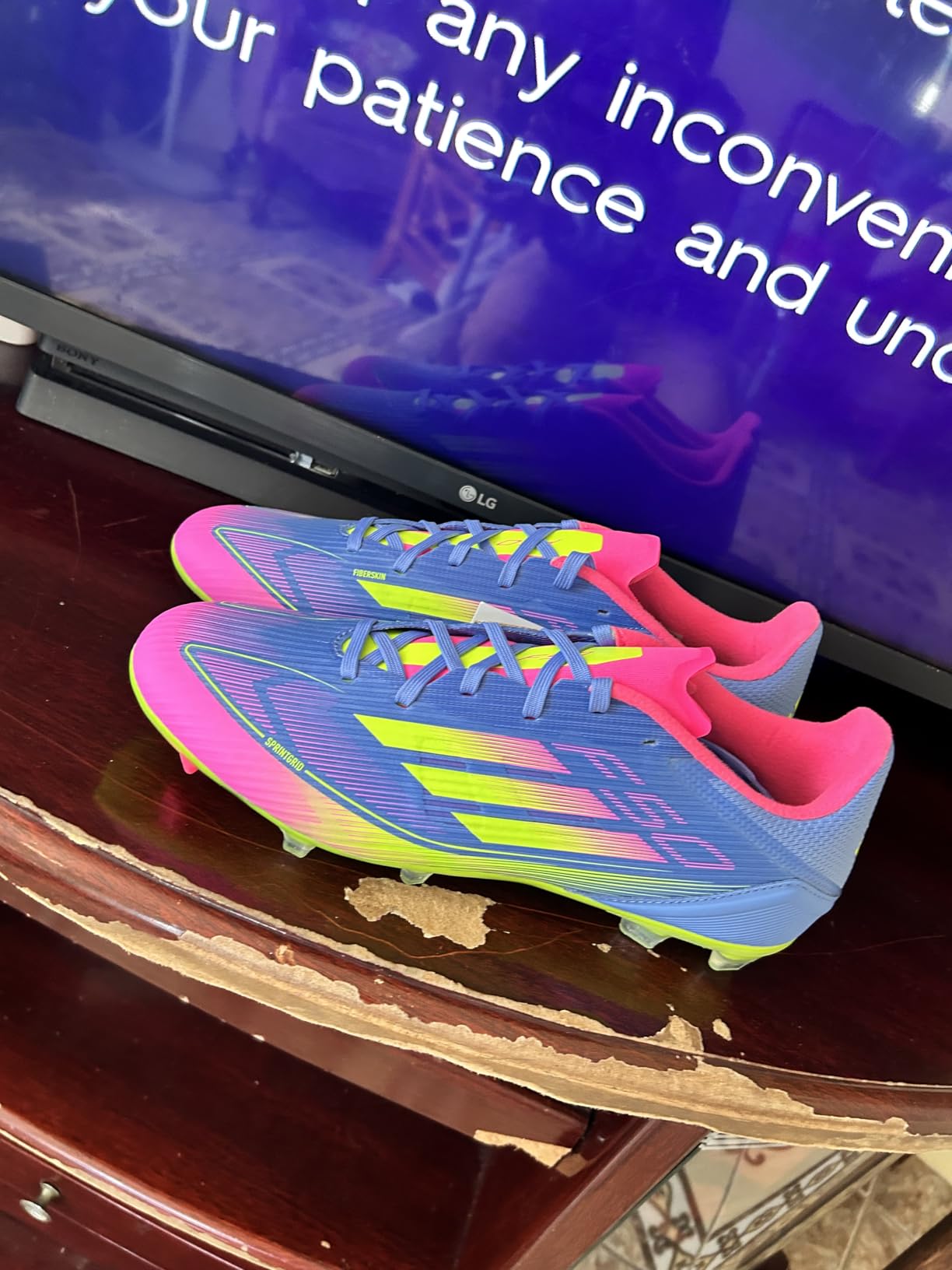Adidas Unisex-Adult F50 League Firm Ground/Multi Ground | Soccer Shoes customer photo 2