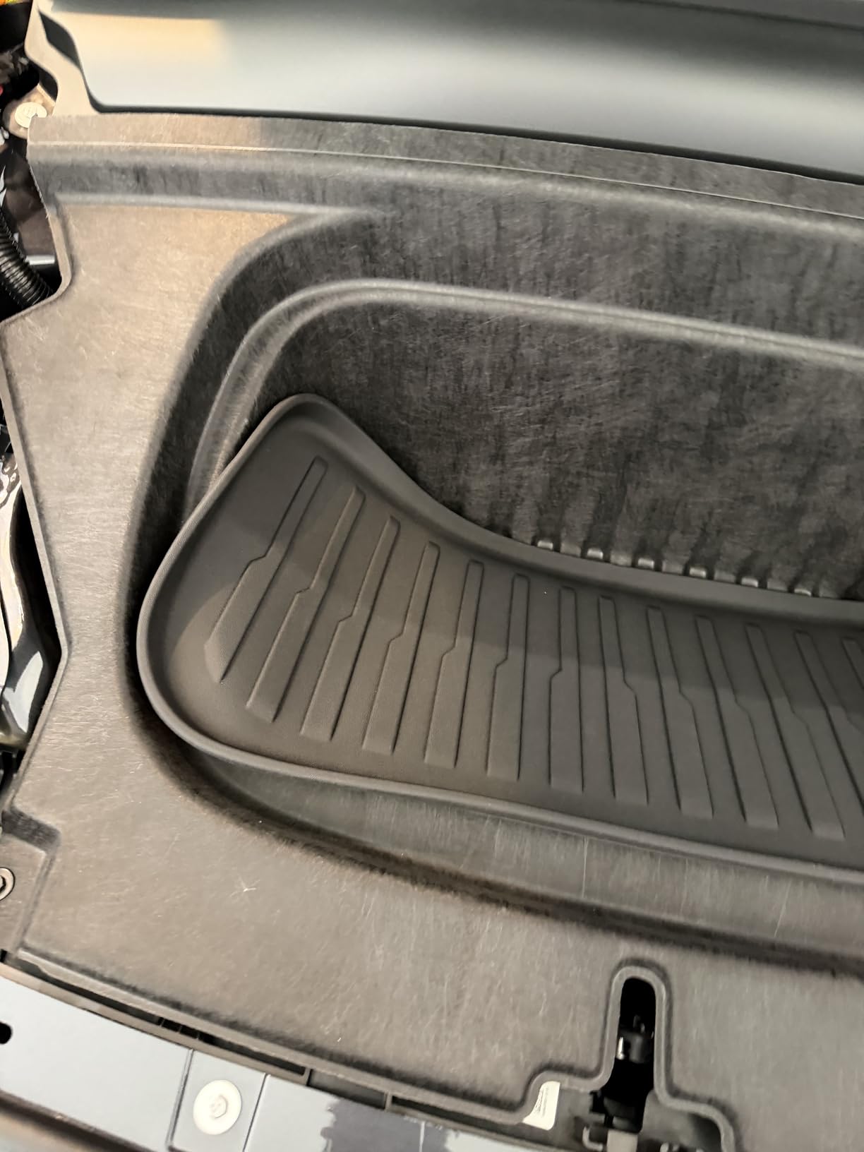 Floor Mats for 2025 2026 Tesla Model Y Juniper Accessories | Not fit Standard & YL, Full-Cabin TPE All Weather Floor Mats 8PCS Set with Cargo Backrest Frunk Trunk Mats Door Sill Guards customer photo 1