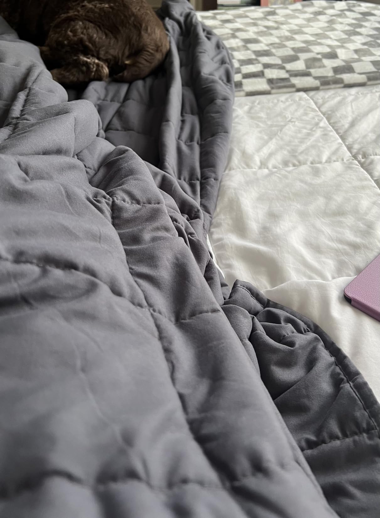 CuteKing Ultra-Cooling Weighted Blanket (10lbs, 40