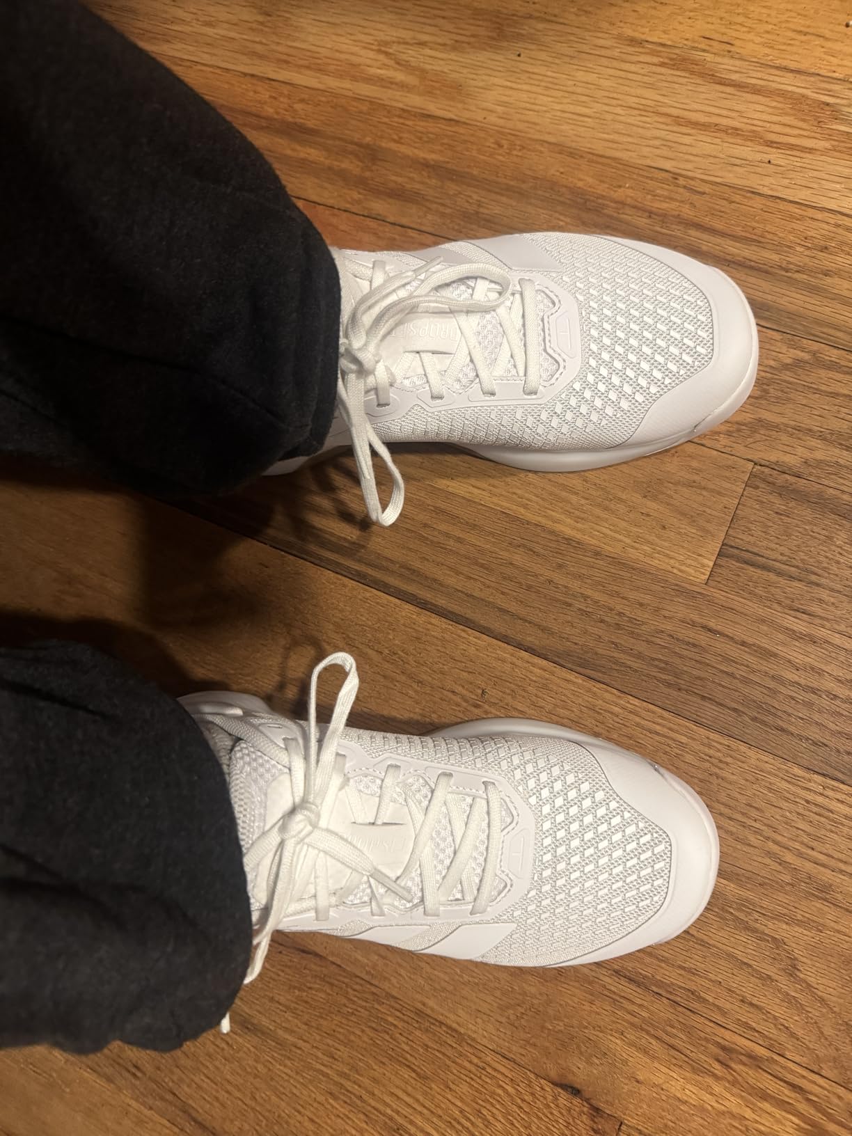 Reebok Womens Dropset 4 Training Sneakers Shoes - White customer photo 1