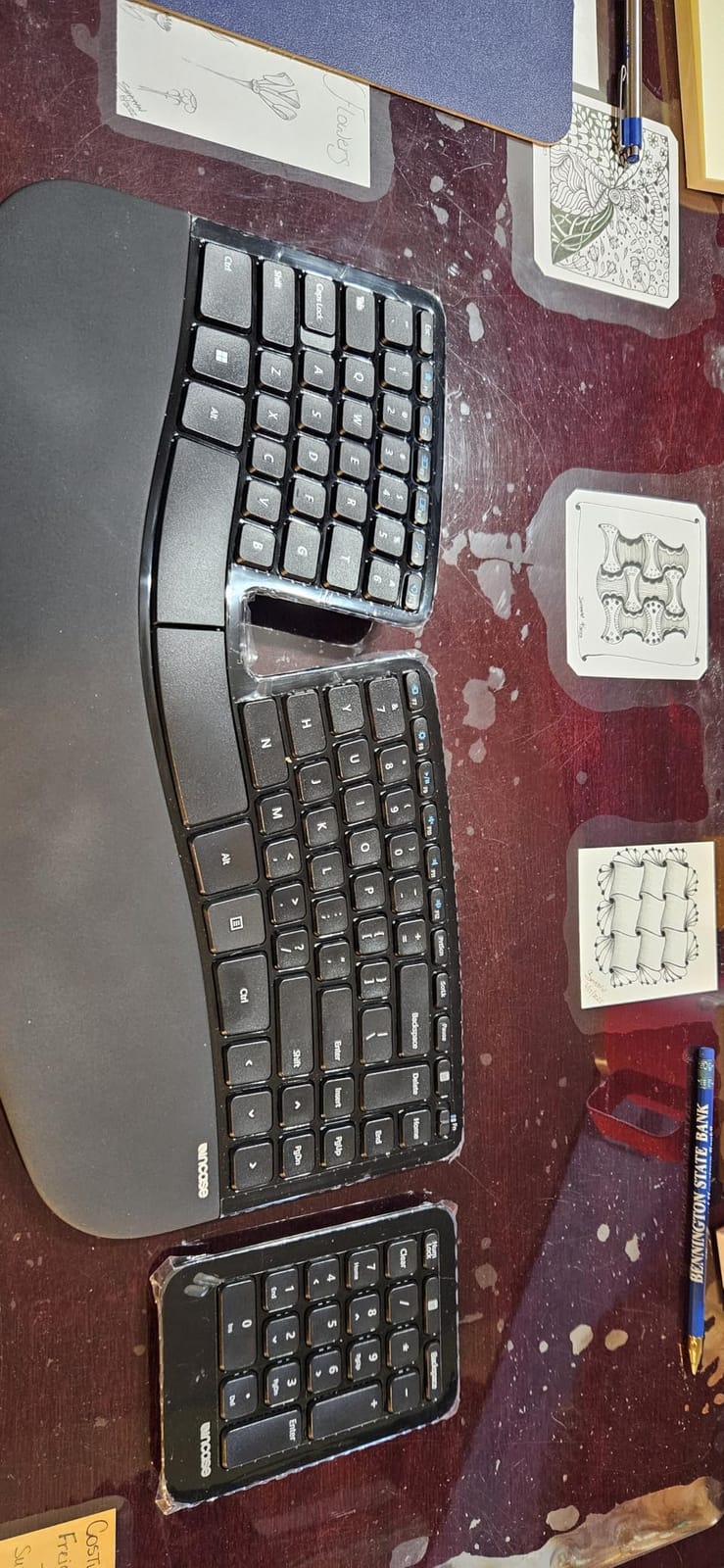 Incase Sculpt Ergonomic Keyboard, Split Layout, Palm Rest, Black customer photo 1