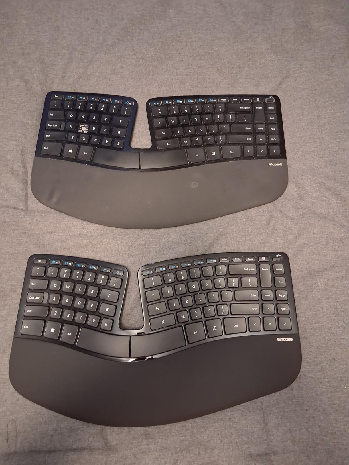 Incase Sculpt Ergonomic Keyboard, Split Layout, Palm Rest, Black customer photo 2