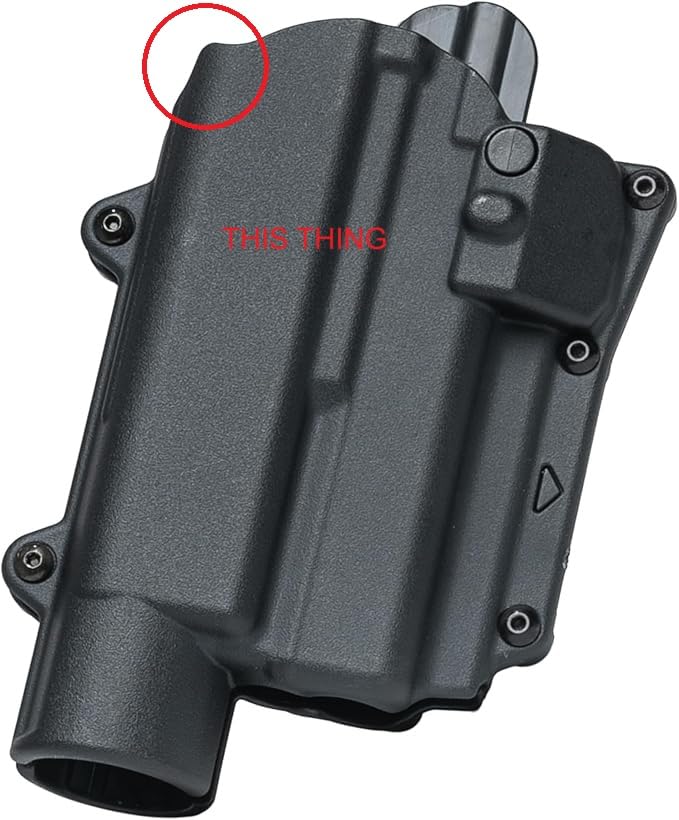 Alien Gear Rapid Force Level 2 OWB Holster - Locking Belt Slide - Right Hand - Compatible with Sig Sauer and Glock Models - No Light, Compact Light, and Large Light Options customer photo 2