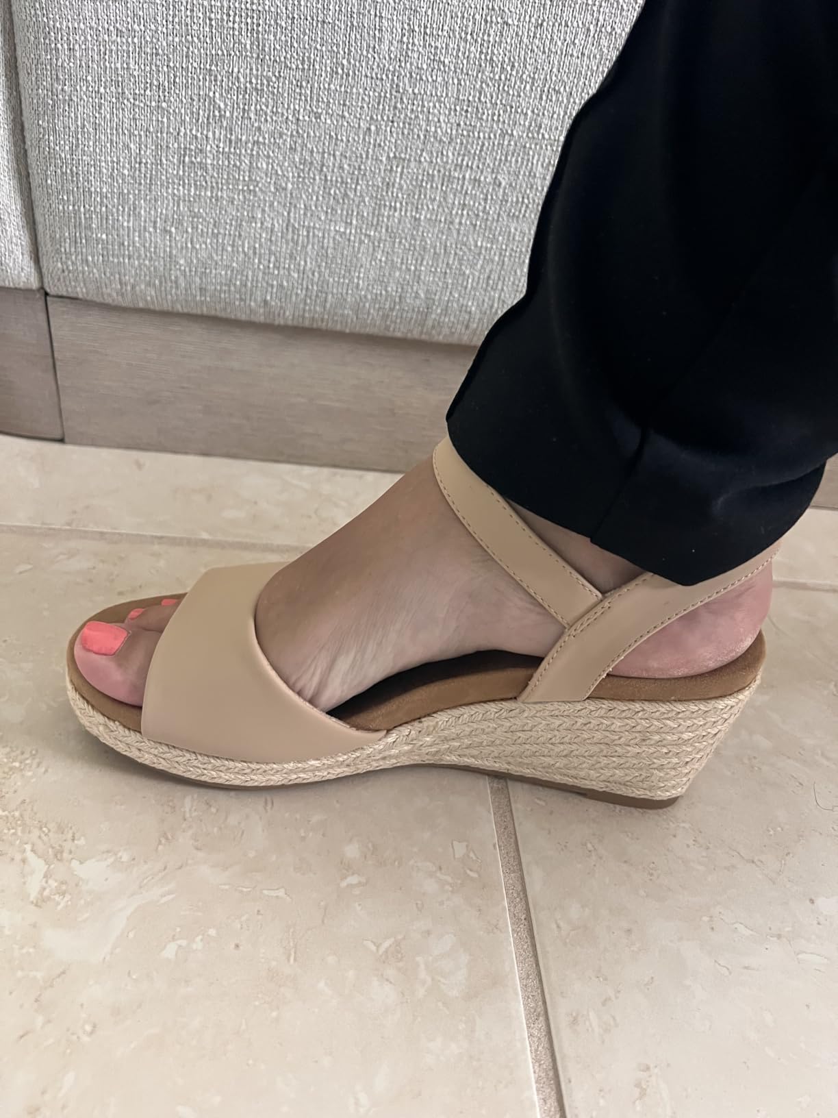 Women's Wedge Sandals Comfortable: Dressy Platform Espadrilles customer photo 1