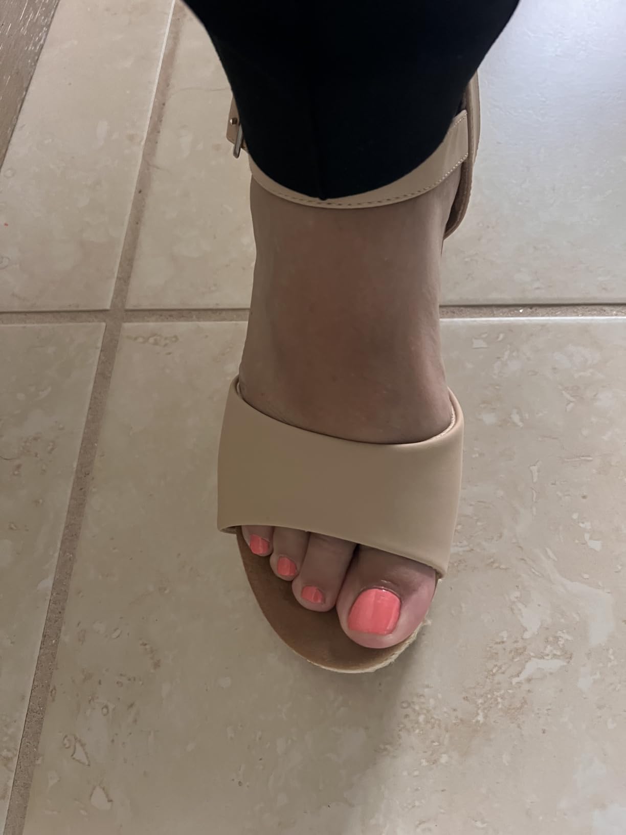 Women's Wedge Sandals Comfortable: Dressy Platform Espadrilles customer photo 2