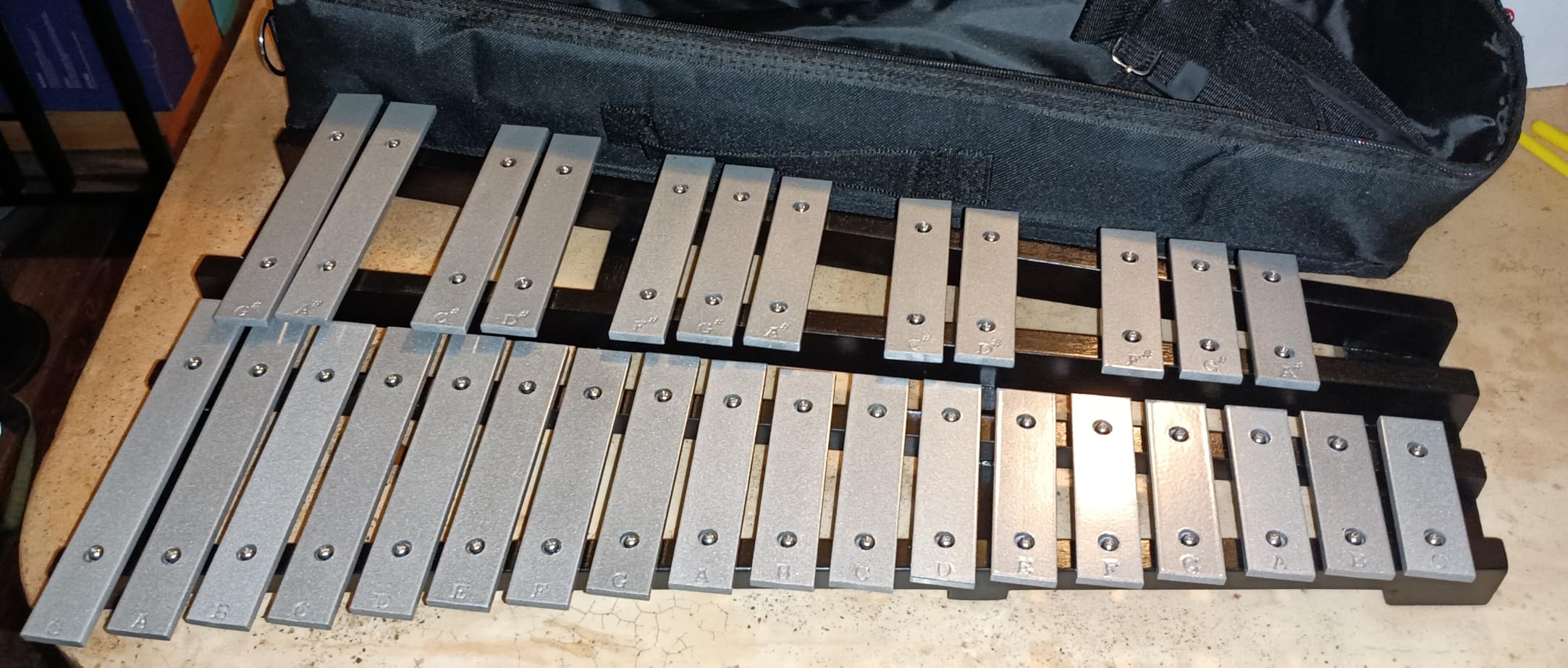 30 Notes Collapsible Glockenspiel Xylophone, Percussion Instrument Kit for Birthdays, Christmas Gift customer photo 1