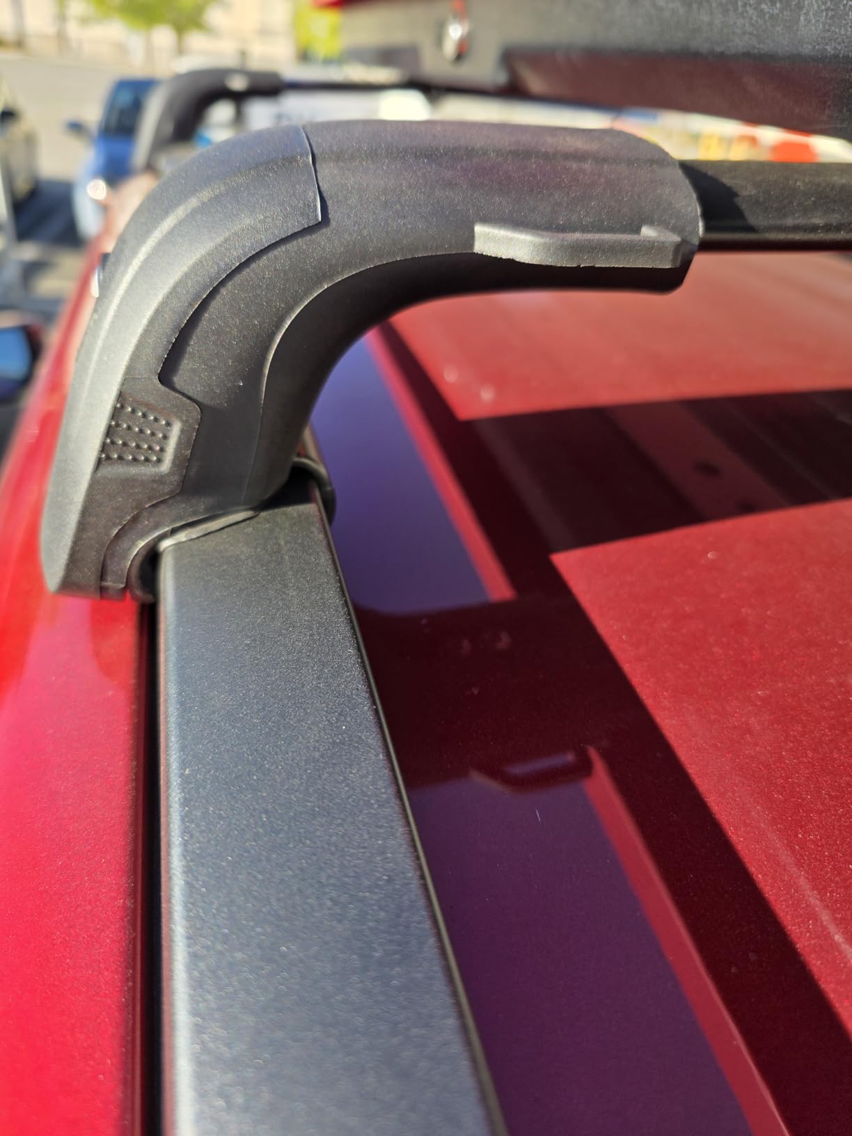 Roof Rack Cross Bars for 2018-2023 Hyundai Kona Kona N & Kona Electric | 300lbs Heavy Duty Aluminum Lockable Roof Rails Crossbars for Rooftop Luggage Kayak Bike Carrier Family Vacations Road Trips customer photo 2