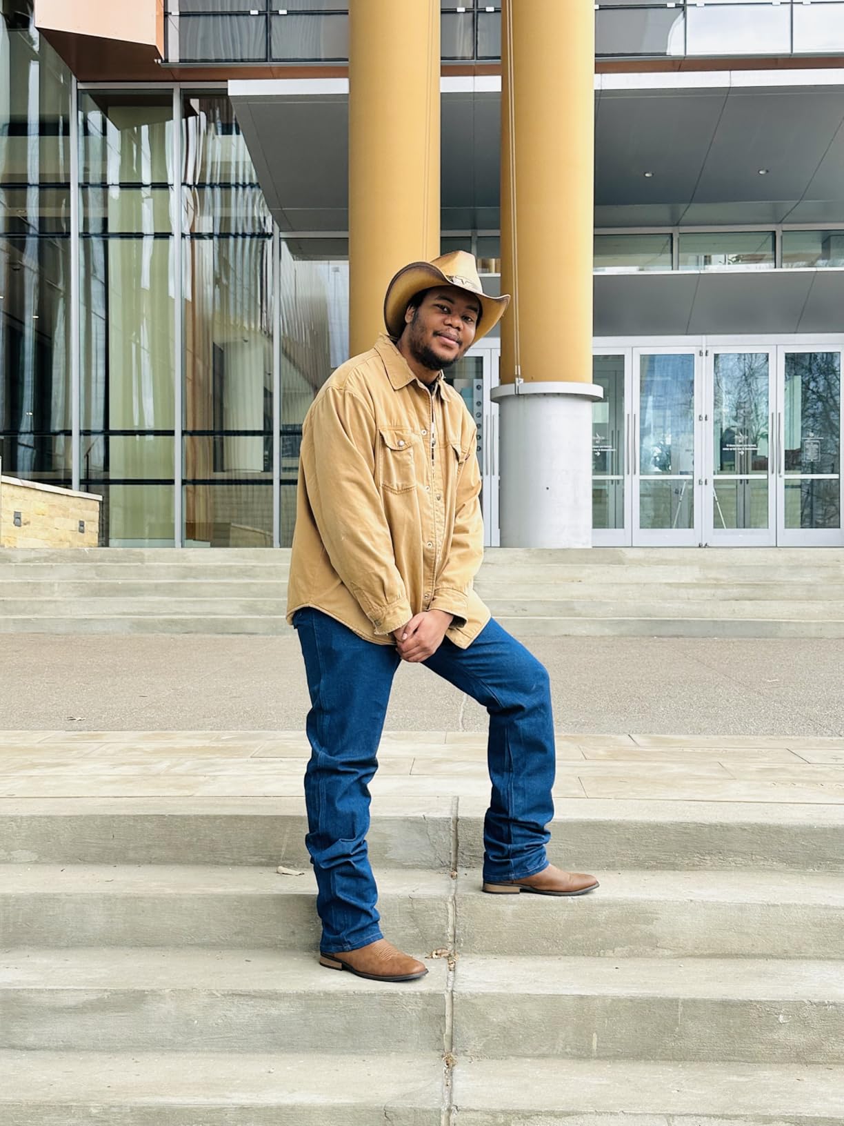 Straw Cowboy Hat for Women and Men - Western Sun Hat for Country Concert, Rodeo and Cowgirl Outfits customer photo 2