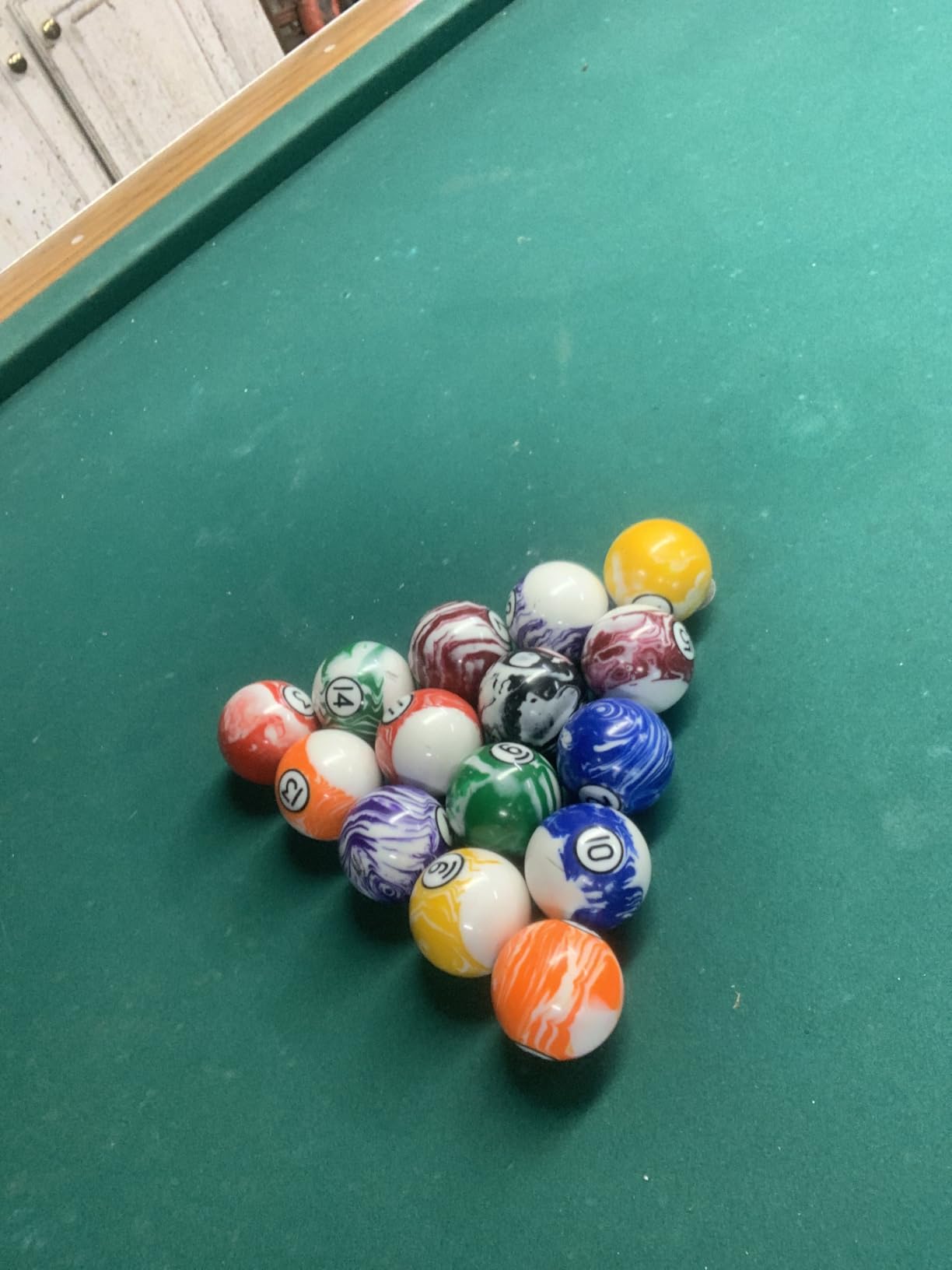 Pool Balls Billiard Set - 2-1/4