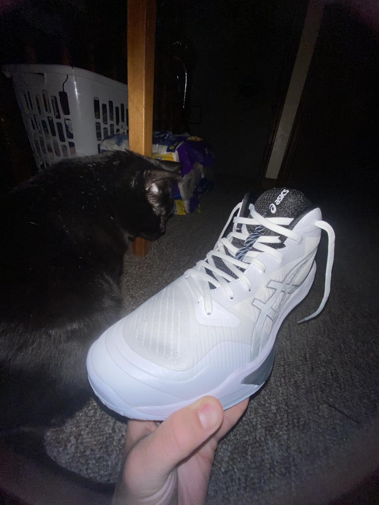 ASICS Men's Sky Elite FlyteFoam Mid Top 3 Volleyball Shoes customer photo 1