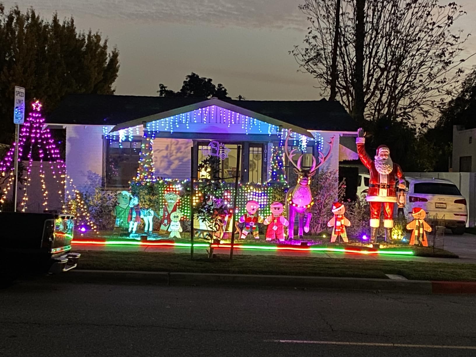 Govee Icicle Lights, Smart RGBIC Christmas Lights for Outside | 33ft with 400 LEDs Icicle Light Outdoor, IP67 Waterproof, Music Sync, Voice Control, 78+ Scene Modes for Christmas Decor customer photo 1