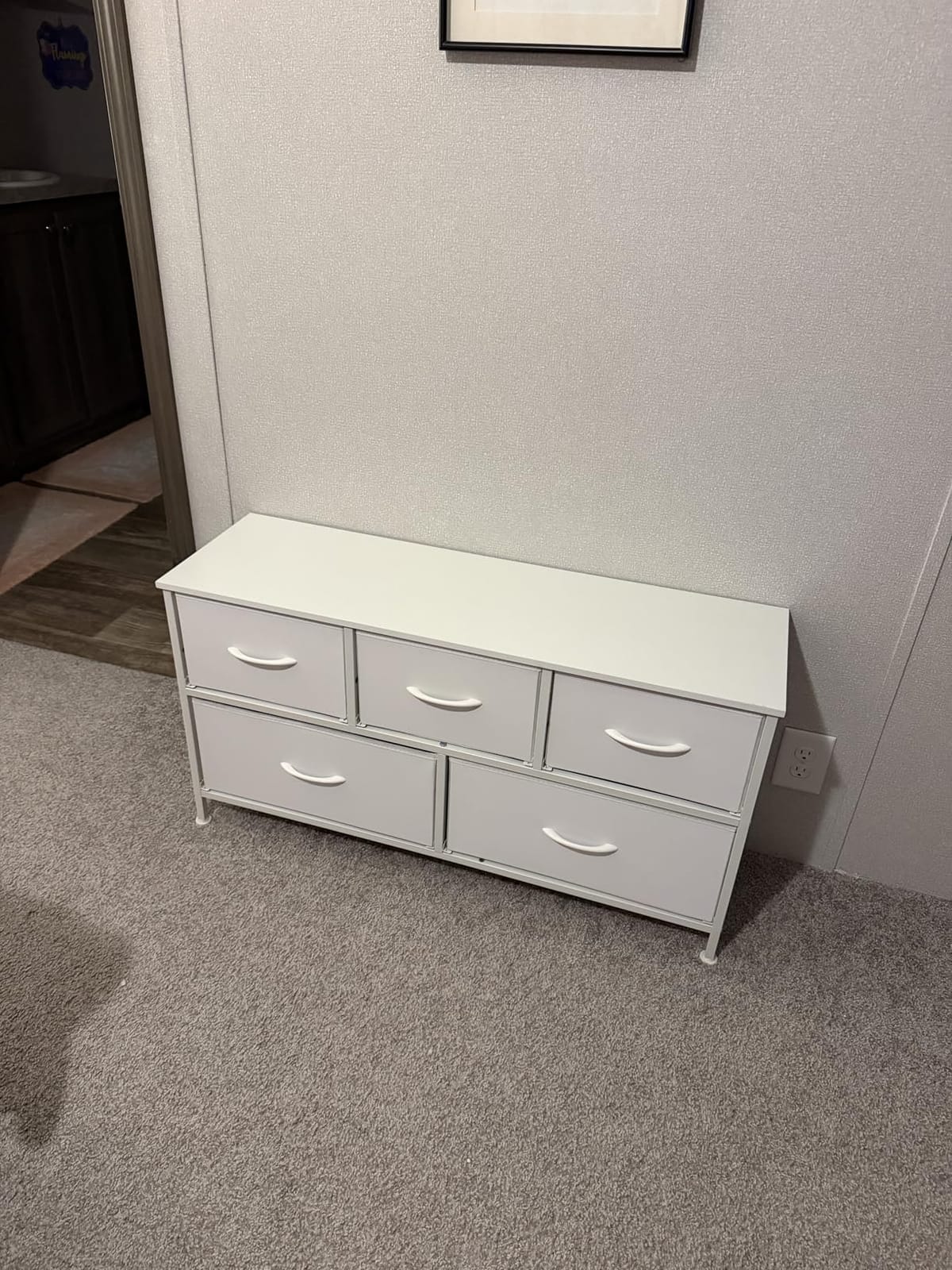 SONGMICS BELLAH Collection - Dresser for Bedroom, Chest of Drawers, Storage Organizer Unit, Closet, Entryway, Steel, 8 Drawers, Modern, Ebony Black ULGS124B01S customer photo 1