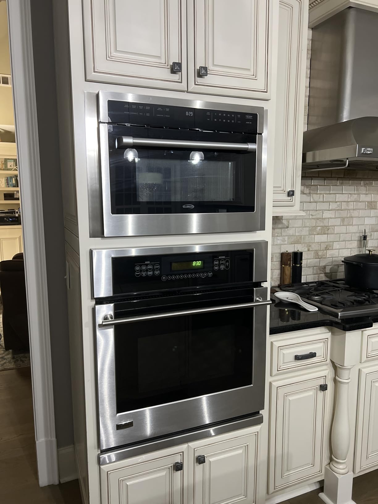 KoolMore Reserve Built-in Microwave Convection Oven with Air Fry, 3-in-1 Combo, Sensor Cook, Soft-Close Door, Stainless Steel, 24 in. / 1.6 cu. ft. customer photo 1
