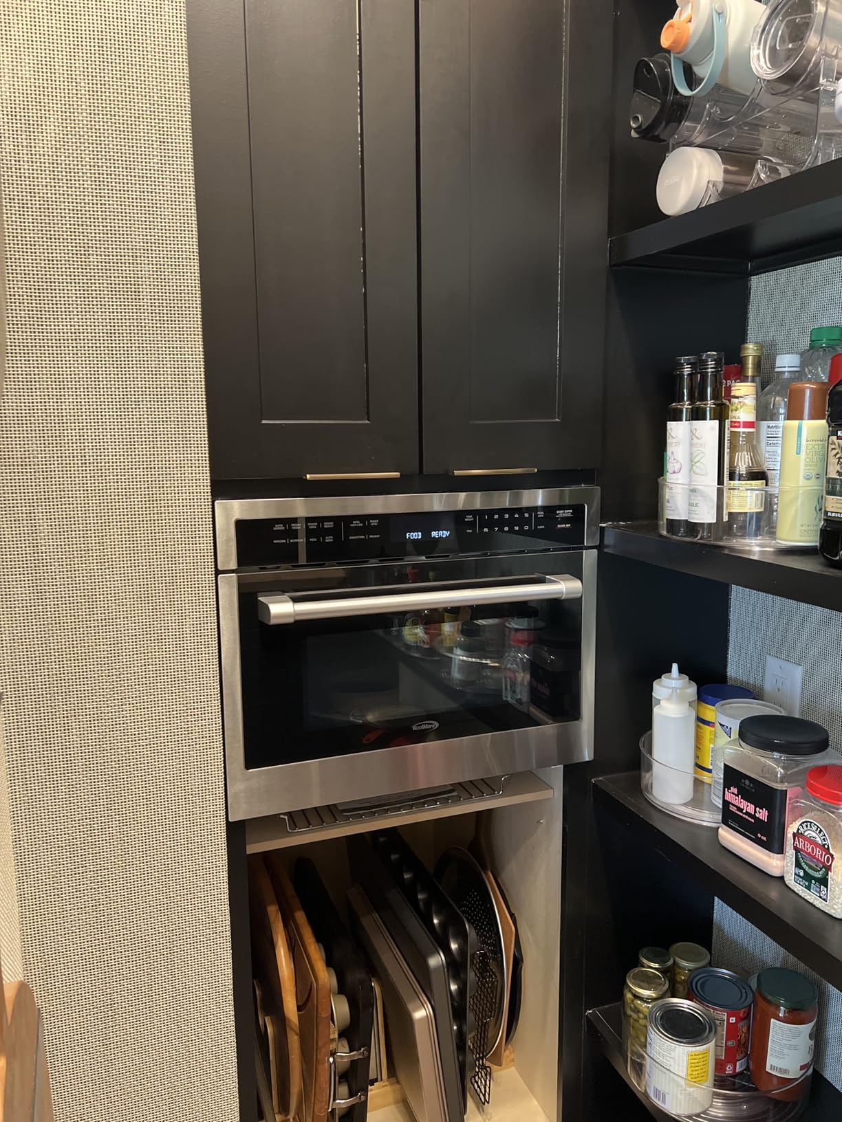 KoolMore Reserve Built-in Microwave Convection Oven with Air Fry, 3-in-1 Combo, Sensor Cook, Soft-Close Door, Stainless Steel, 24 in. / 1.6 cu. ft. customer photo 2