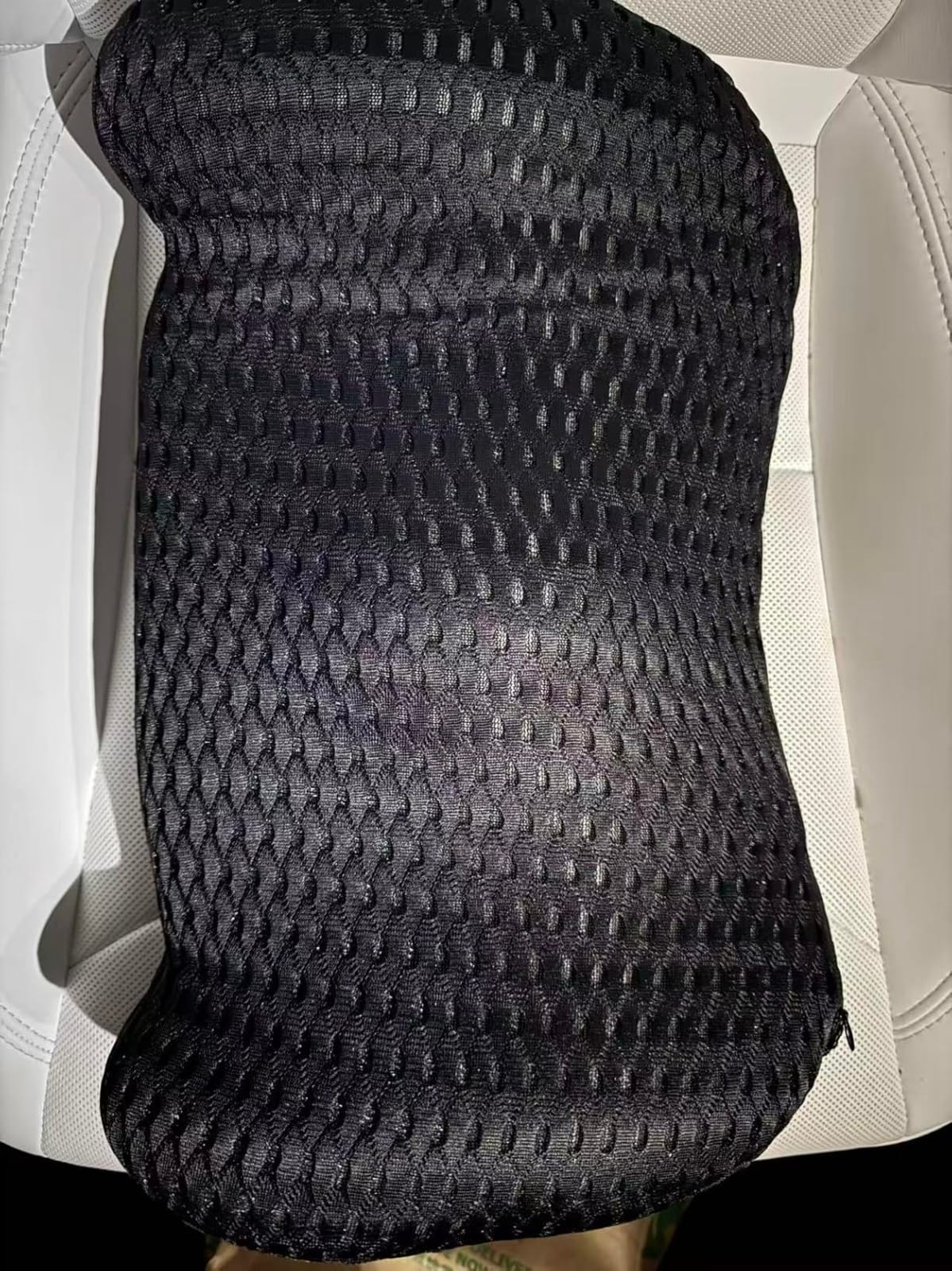 BYMECOST Lumbar Support Pillow for Car, Memory Foam Car Back Cushion | Car Seat Back Pillow for Driving, Adjustable Strap, Ergonomic Lower Back Support Pillow, Office Chairs and Wheelchairs customer photo 2
