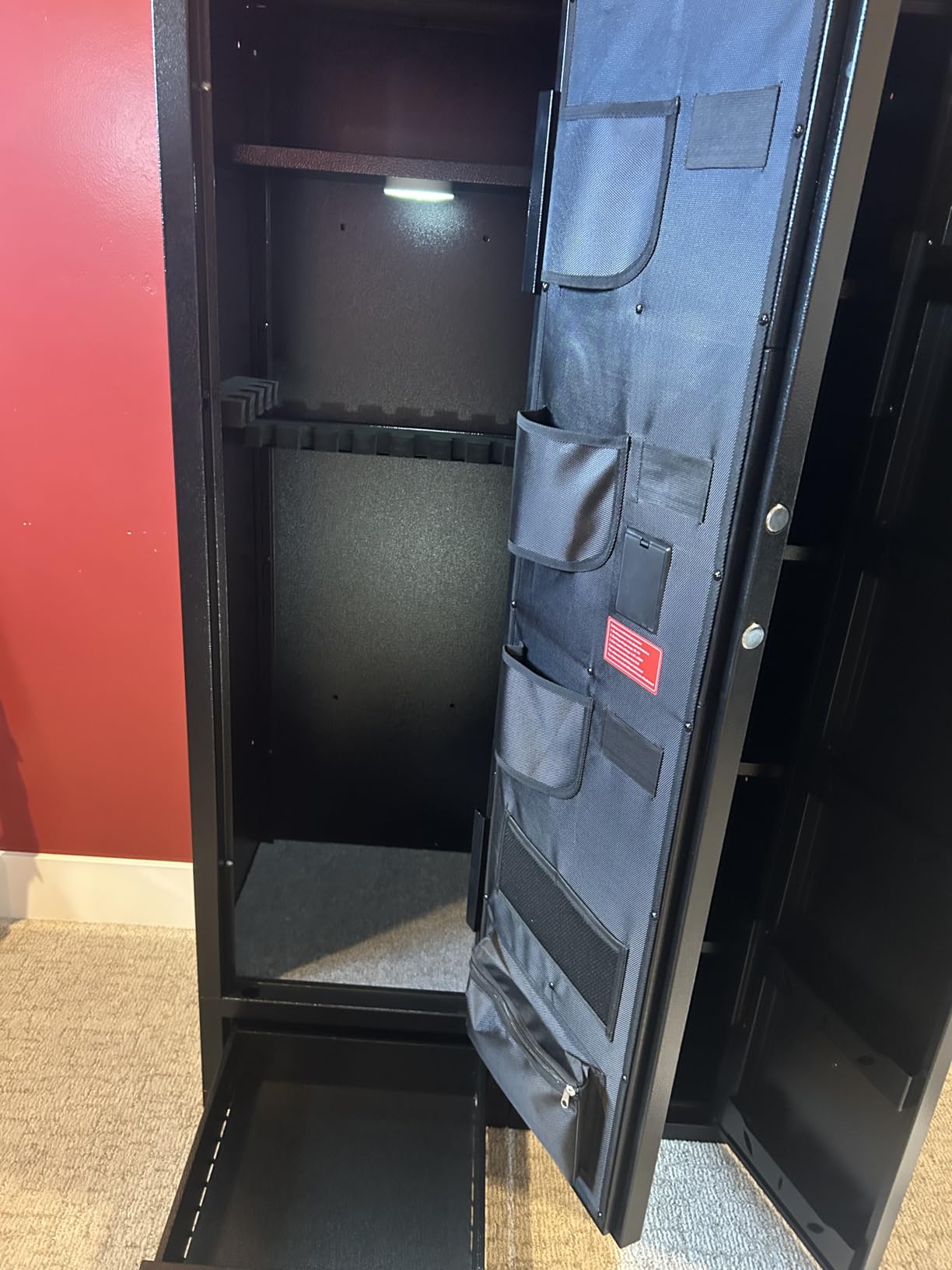 KAER Ammo Cabinet 59-Inch Tall Gun Cabinet Ammo Safe for Home Safes Use Quick Access with Ammunition Compartment and Removable Shelves Guns Accessories customer photo 2