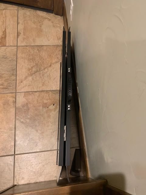 4FT Portable Wheelchair Ramp for Home Steps & Doorways | non-slip aluminum, folding design. Quick-lock system. Use on doorways, home steps & thresholds. Lightweight & portable. customer photo 2