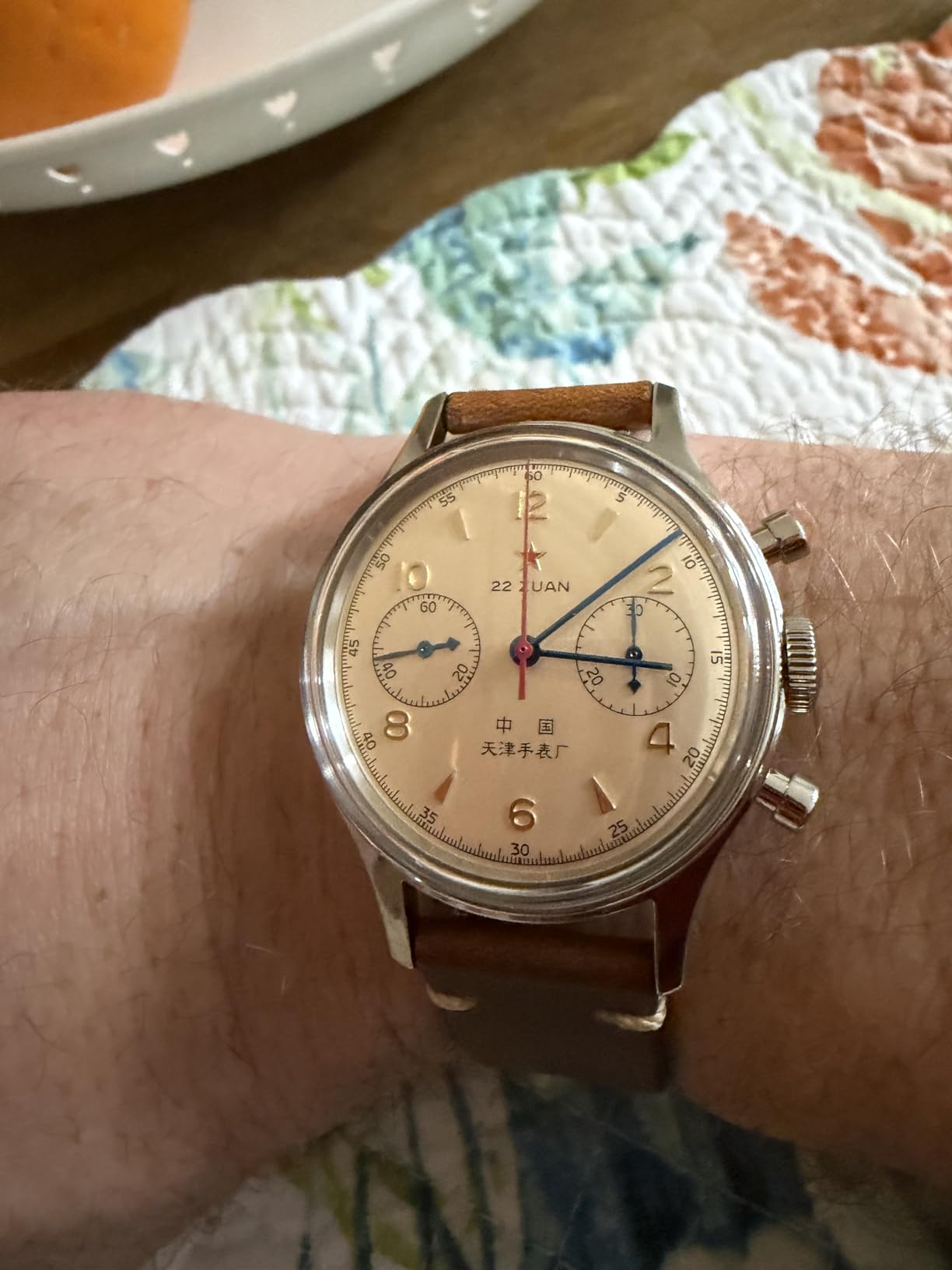 SEA-GULL Men's Mechanical Wristwatch, Seagull 1963 Aviation Chronograph Pilot Mechanical Watch, Manual Winding, GD 1963 International Edition, ST1901 customer photo 1