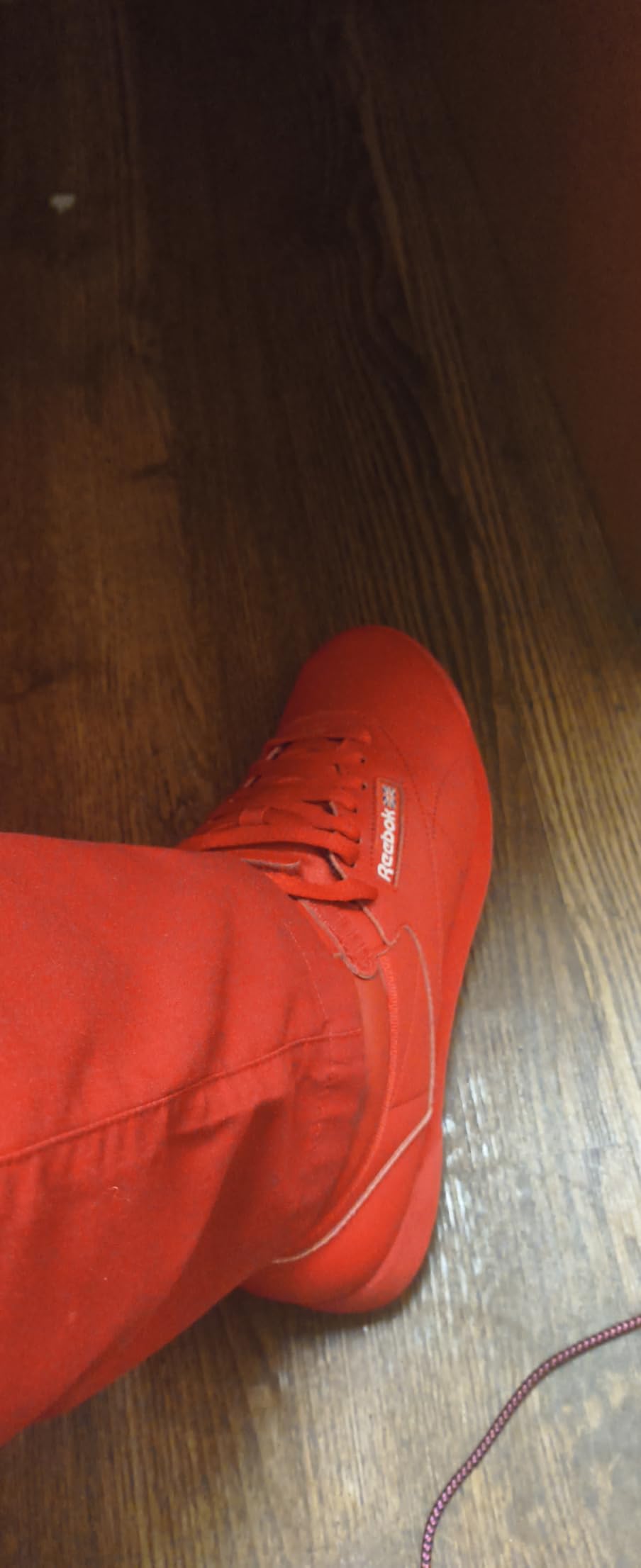 Reebok Women's Freestyle Hi High Top Basketball Sneakers customer photo 2