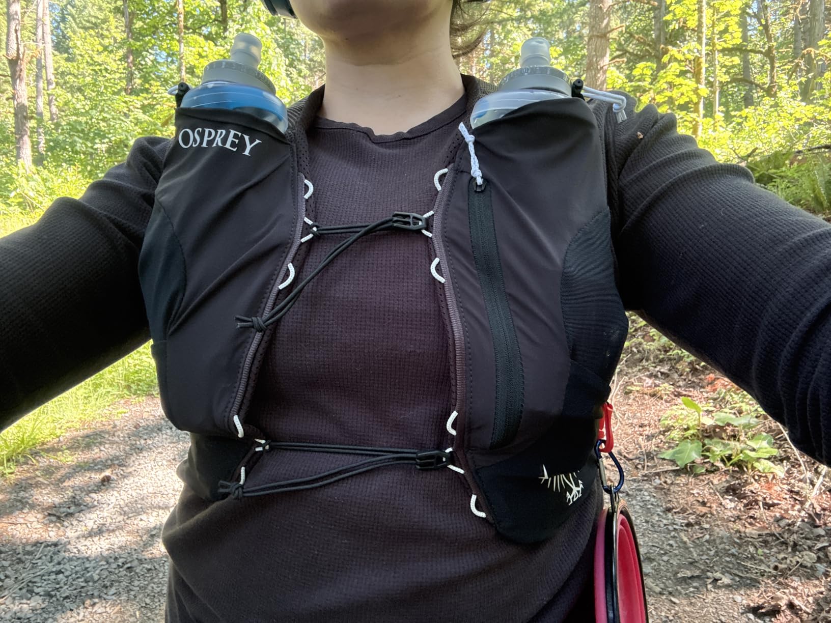 Osprey Duro LT Men's Running Hydration Vest with Hydraulics Soft Flasks customer photo 1