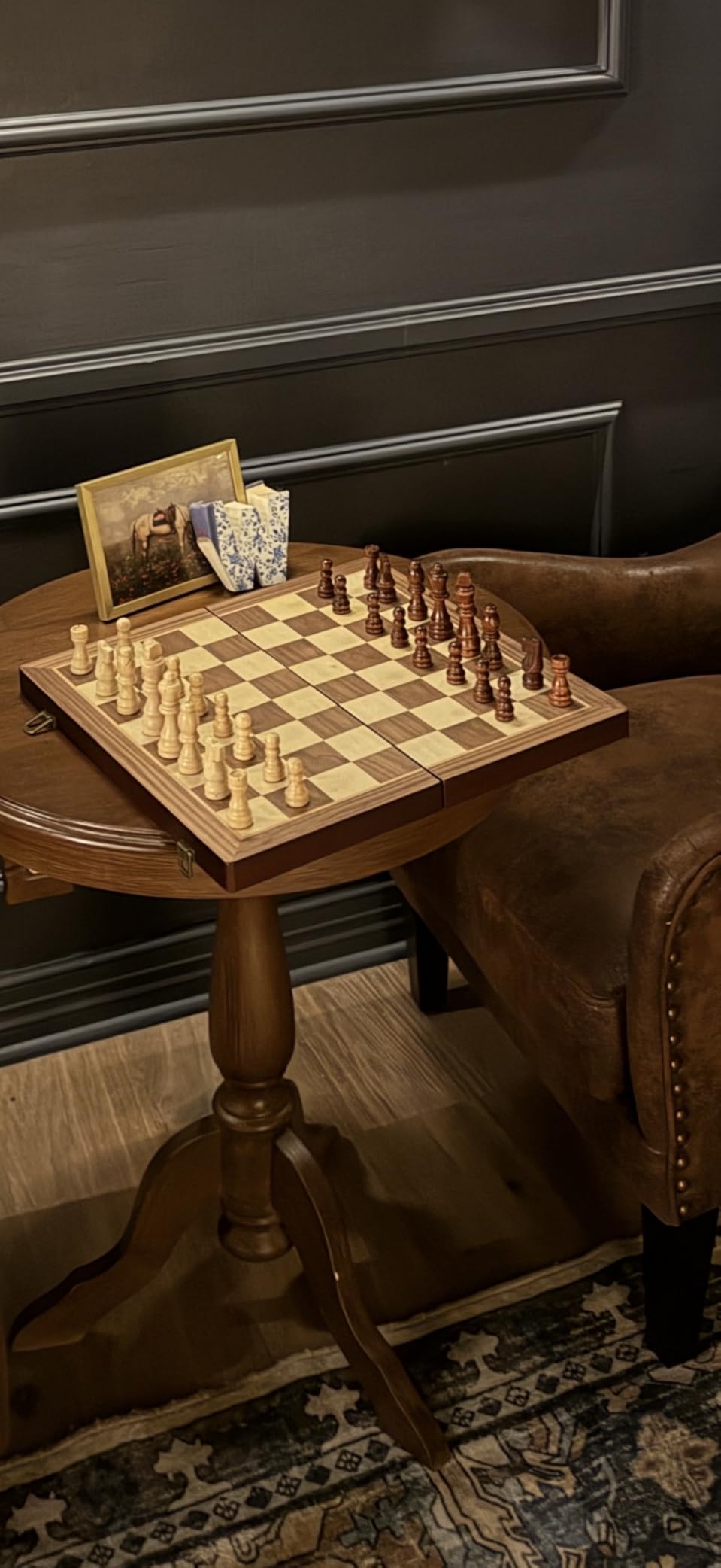 Magnetic Wooden Chess Set, 15