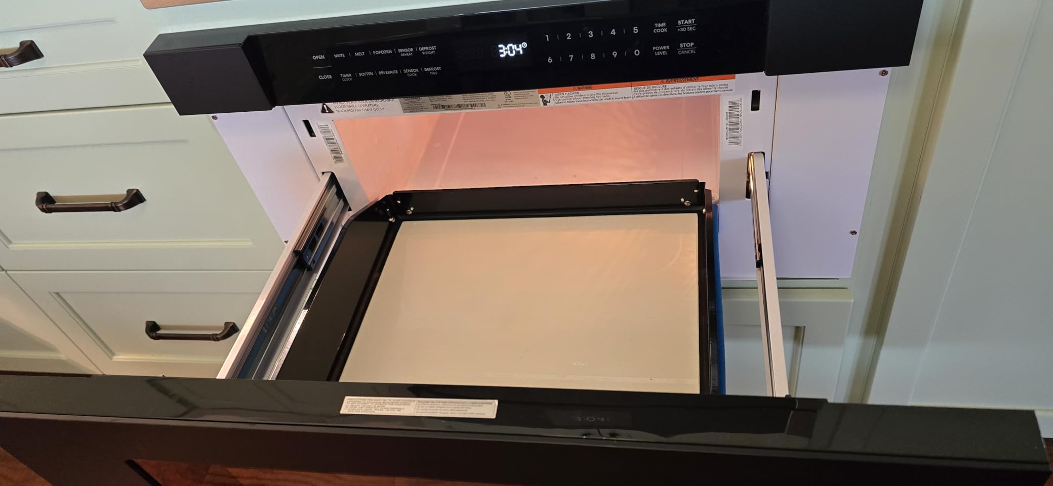 30 in. Haven Collection 1.2 cu. ft. Built-in Microwave Drawer, Matte Black | Cosmo COS-MWD3012NHBK Automatic Presets, Touch Controls, 10 Power Levels, 1000W, Defrost Functions, Child Lock Function customer photo 1