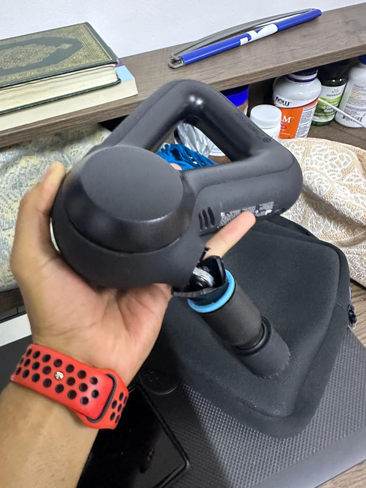 TheraGun Therabody Prime 6th Gen Deep Tissue Massage Gun | Black | Powerful Percussive Massage With 5 Speeds & A Rugged, Durable Design to Relieve Muscle Pain & Speed Up Recovery customer photo 2