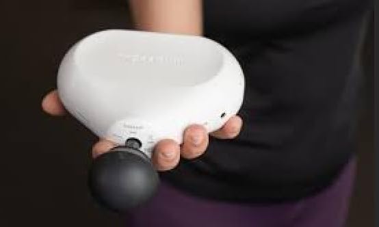 Therabody Mini Plus Massage Gun + Heat | Faster Recovery On-the-Go | Ultra-Portable Percussion Massager for Recovery Anywhere | Bluetooth, 3-Speed, 1-Button Control, Muscle & Tension Relief customer photo 2