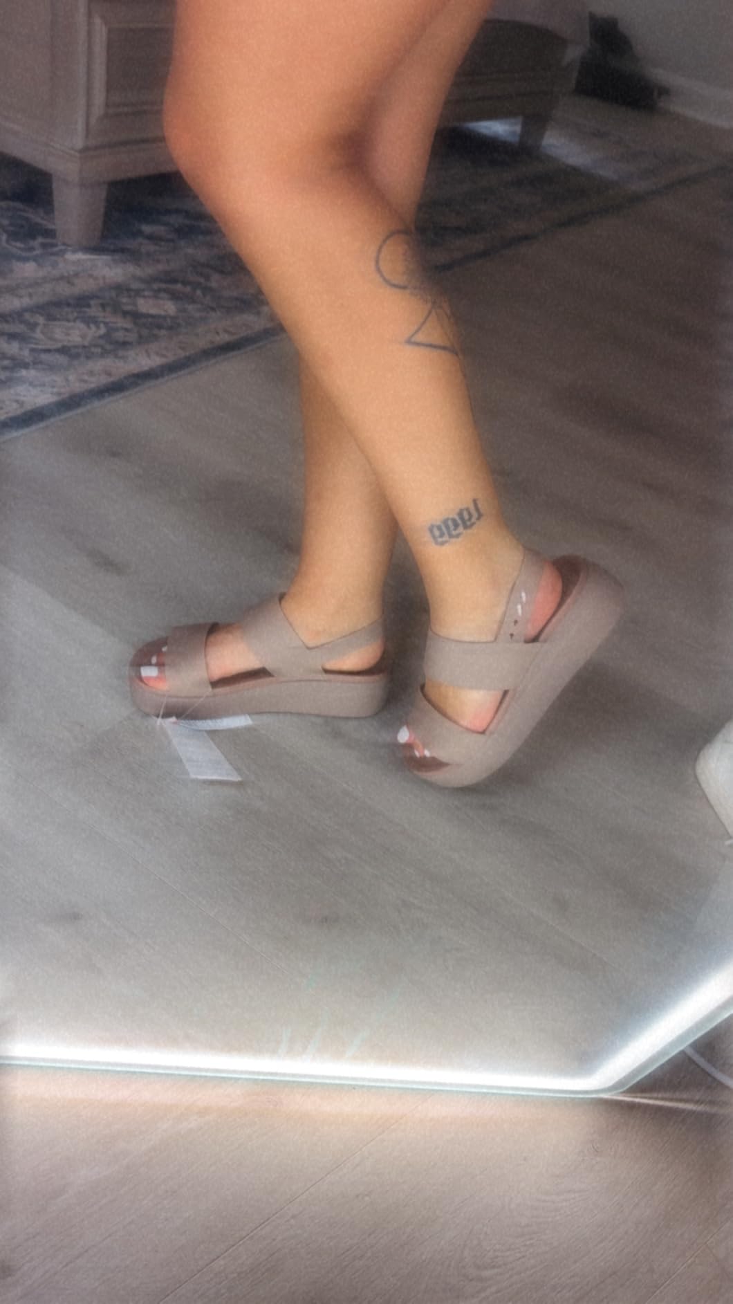 Crocs Women's Brooklyn Low Wedge Sandals customer photo 2