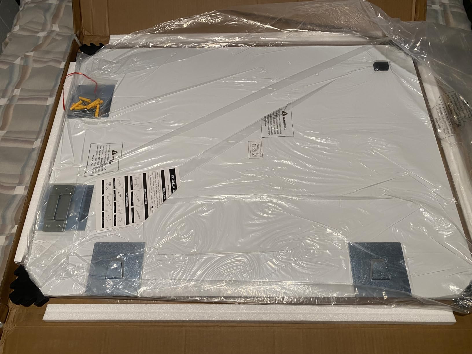 TETOTE Frameless Bathroom Mirror 40