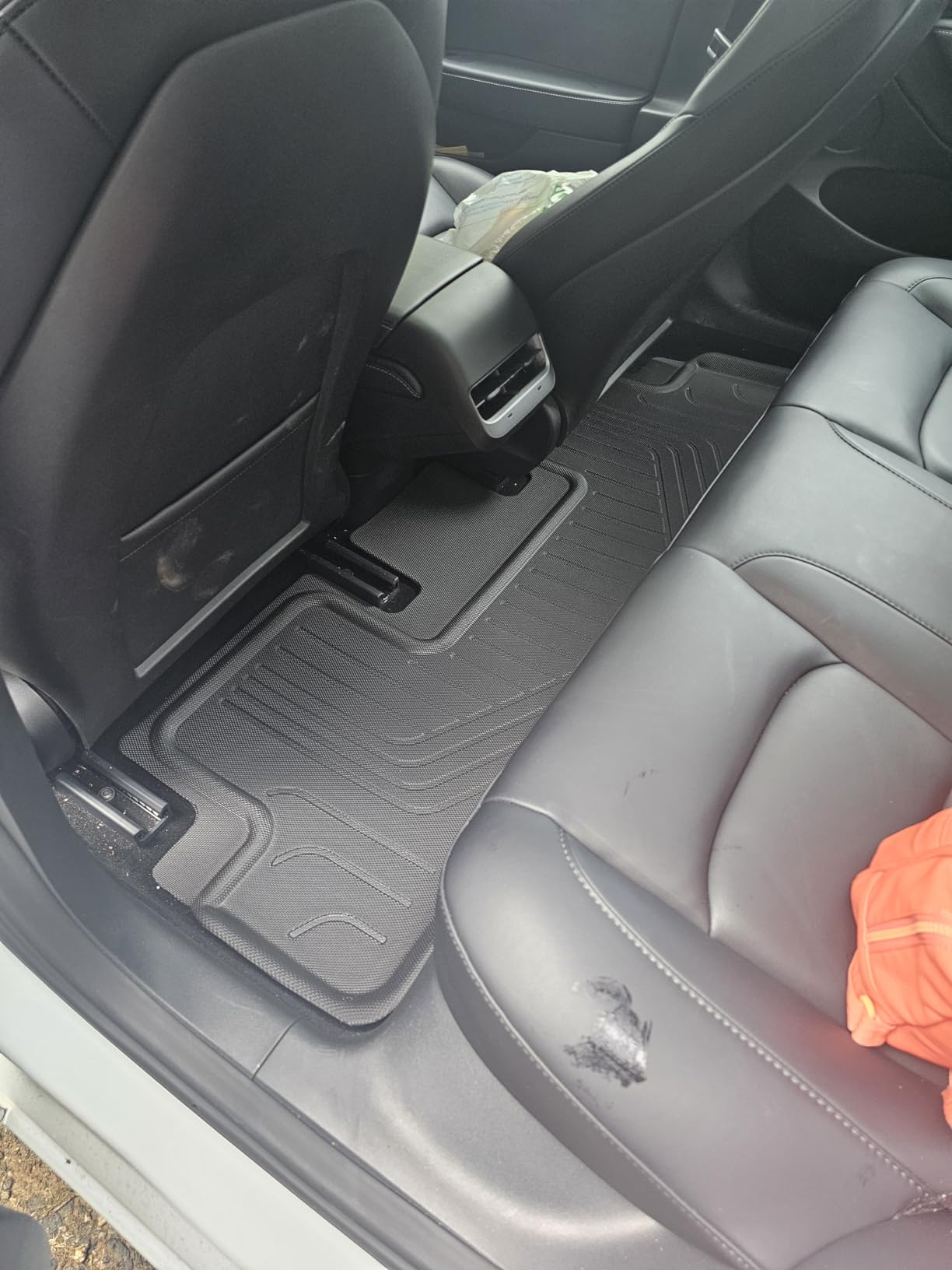 YITAMOTOR Floor Mats for Tesla Model Y 5 Seater 2024-2020, Custom Fit All Weather Floor Liners, Automotive Interior TPE Cargo Liner Frunk Mat Accessories for Model Y (NOT for Juniper), 6 Pcs Mats Set customer photo 1