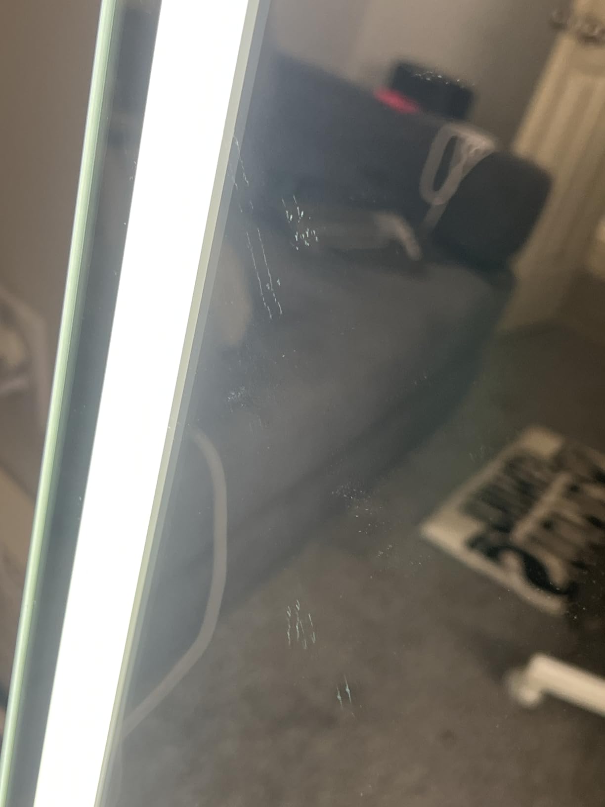 Sweetcrispy Full Length Mirror with LED Lights, 61