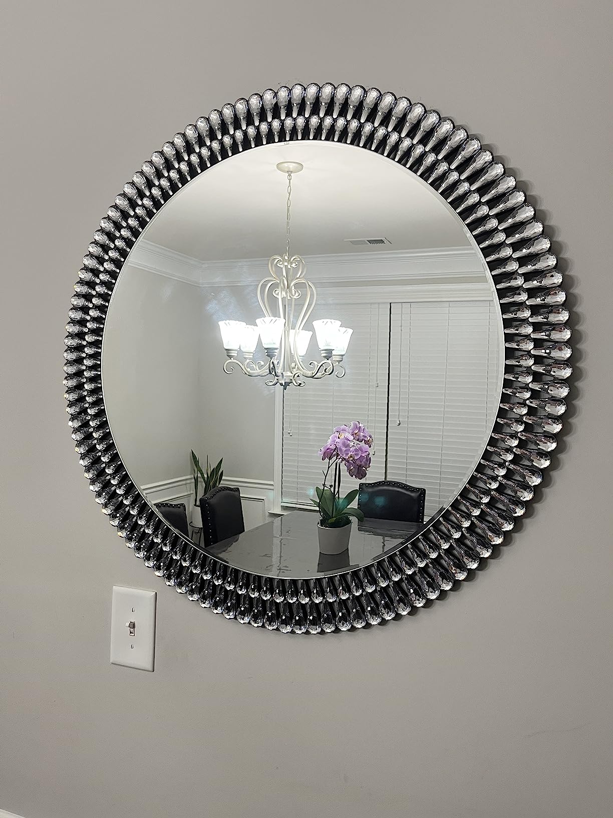 18x24 Inch Bathroom Mirrors for Over Sink, Frameless Mirrors for Wall | Beveled Bathroom Mirror, Bathroom Vanity Mirror for Bedroom Living Room Entryway Home Decor customer photo 2