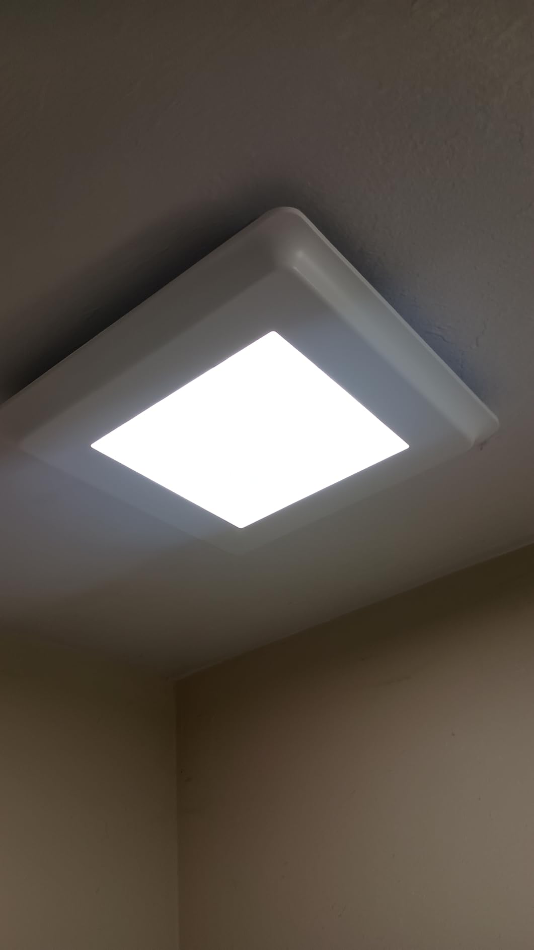 Amico Bathroom Exhaust Fan with Light, 80 CFM, 0.9 Sones, 1000LM, 5CCT | Easy Install, Ceiling Opening 8.8'' x 8.8'', Ceiling Mount Shower Bathroom Fan, Household Ventilation Fan, ETL & FCC customer photo 2
