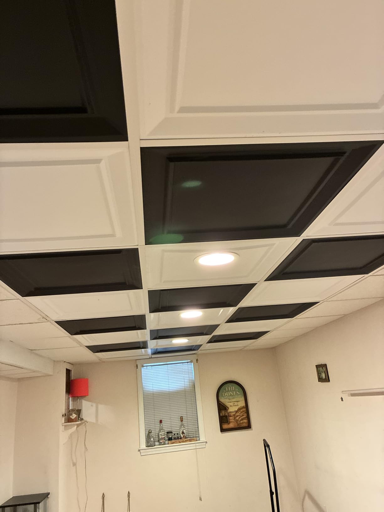 Art3dwallpanels Ceiling Tiles 24 Pack, 24 x 24 Inch, White | Drop Ceiling Tiles, High Grade PVC Wall Panels, Drop in, Fire Rated, Waterproof, Light Weight, Cover 96 Sq.Ft customer photo 2