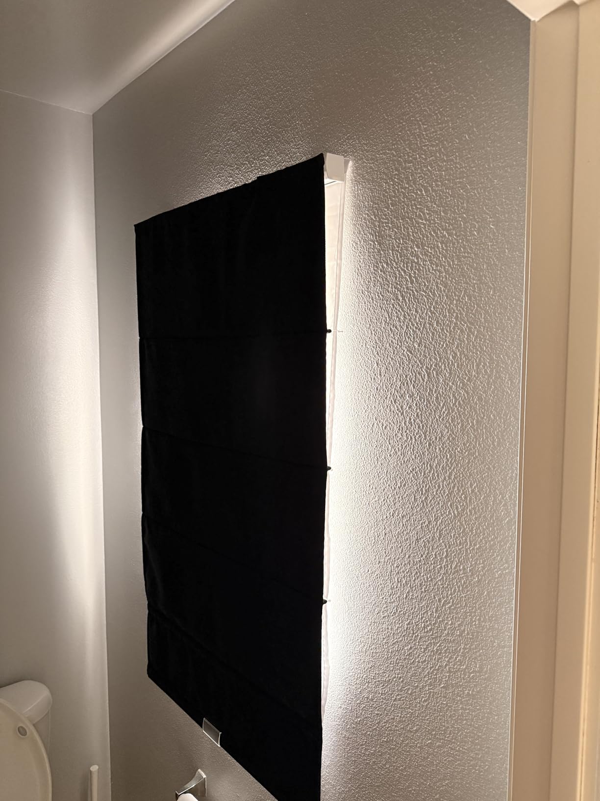 Blackout Cordless Roman Shades for Indoor Windows, 430GSM Chenille Fabric | Double Layer Fabric, Thermal Insulation & UV Protection, Window Shades for Living Room, Bedroom, 34
