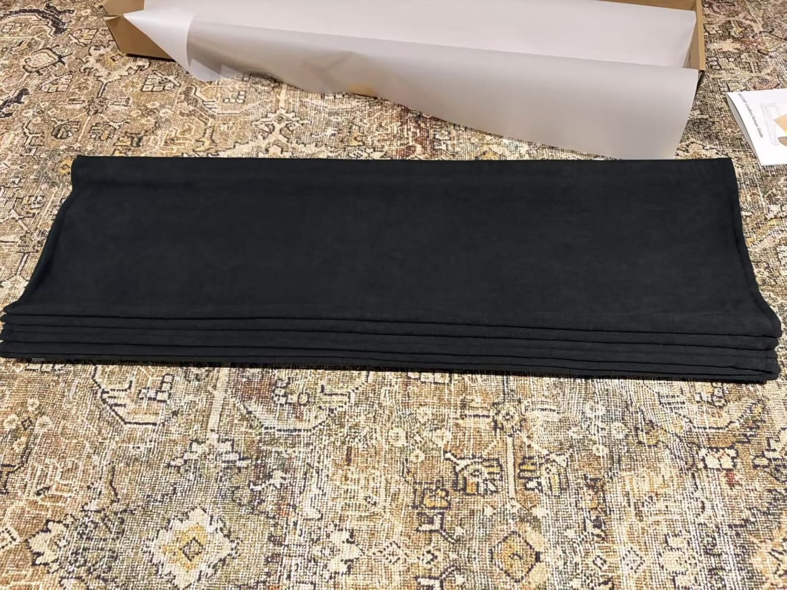 Blackout Cordless Roman Shades for Indoor Windows, 430GSM Chenille Fabric | Double Layer Fabric, Thermal Insulation & UV Protection, Window Shades for Living Room, Bedroom, 34