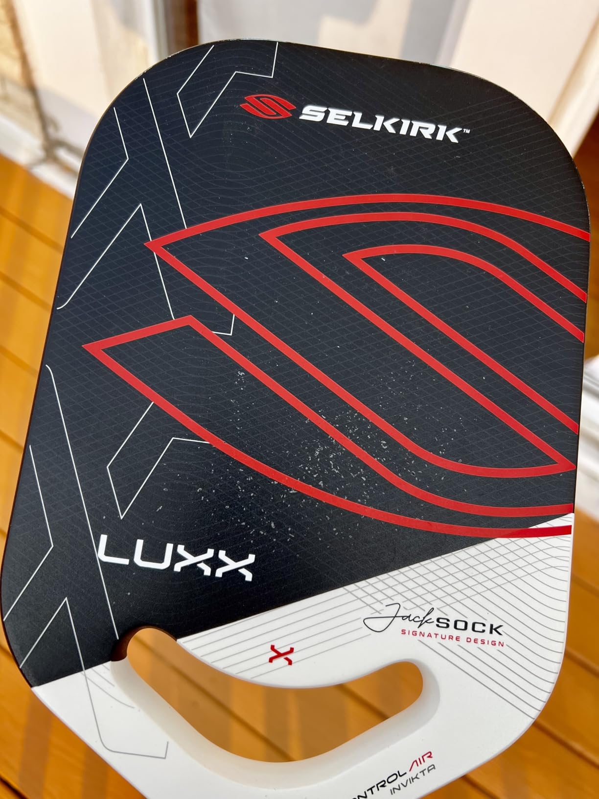 Selkirk Sport LUXX Control Pickleball Paddle | Carbon Fiber InfiniGrit | A pickleball racket with an Octagonal Grip and 2,000-RPM spin surface, built for intermediate to advanced players customer photo 2