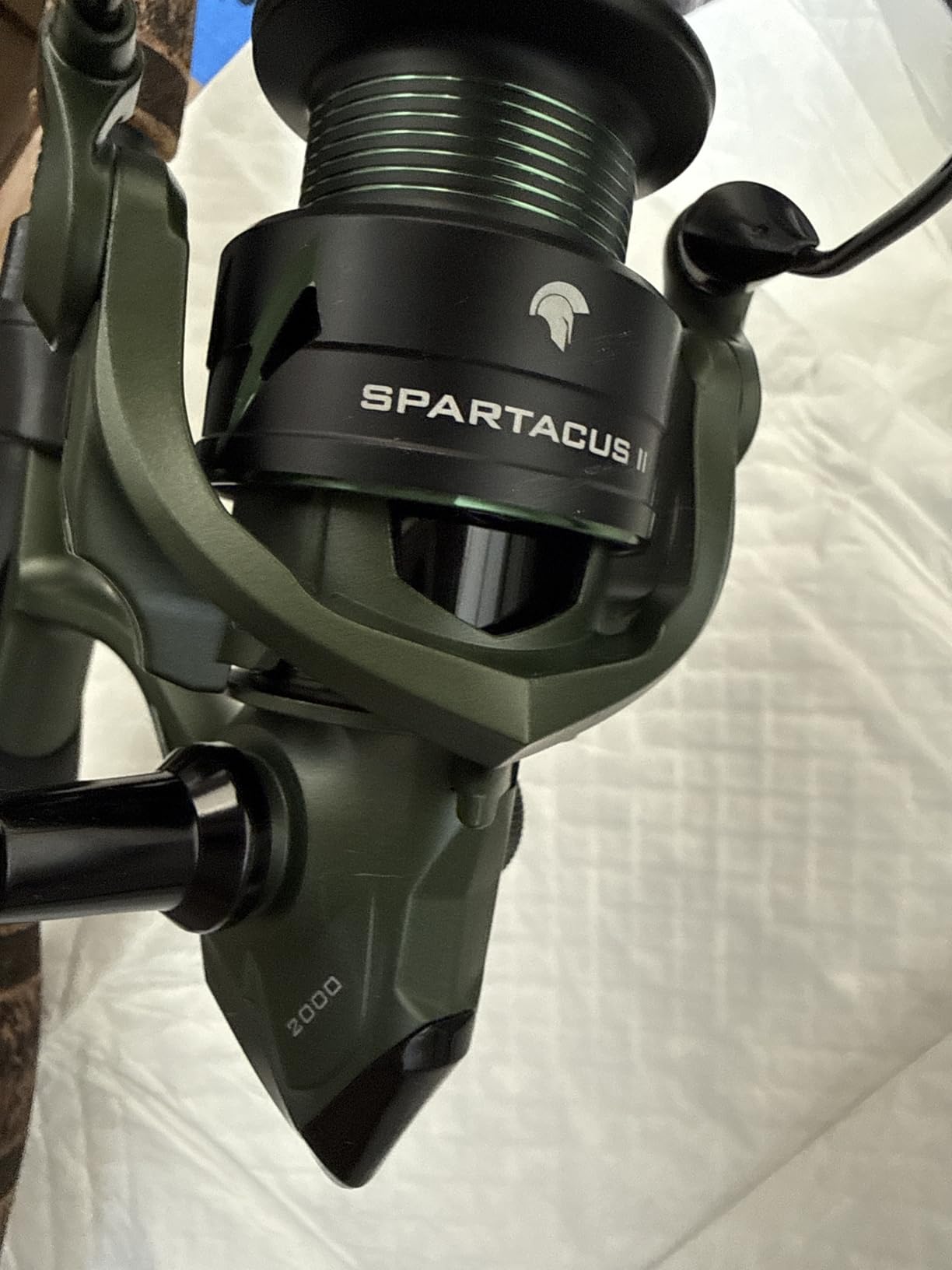 KastKing Spartacus II Spinning Fishing Reels for Saltwater & Freshwater | Max Drag: 22 lb, 7+1 BB, 12.5 oz, Graphite Frame, 5.2:1 Gear Ratio, Size 500 & 1000 Perfect for Ice Fishing customer photo 2