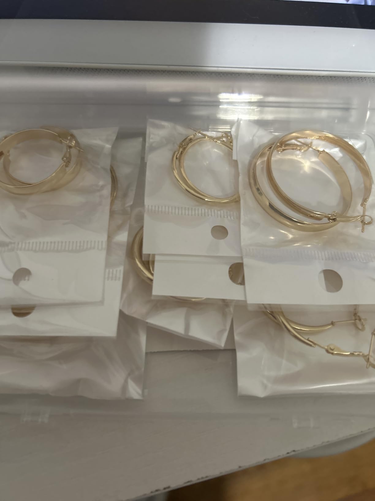 12 Pairs Gold Hoop Earrings Set for Women, Lightweight Hoop Jewelry customer photo 1