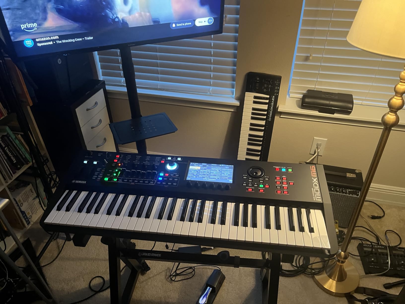 Yamaha 61-Key Music Synthesizer with Improved Keyboard Action, Performance Focused for Next Generation Sound Exploration MODX M6 customer photo 1