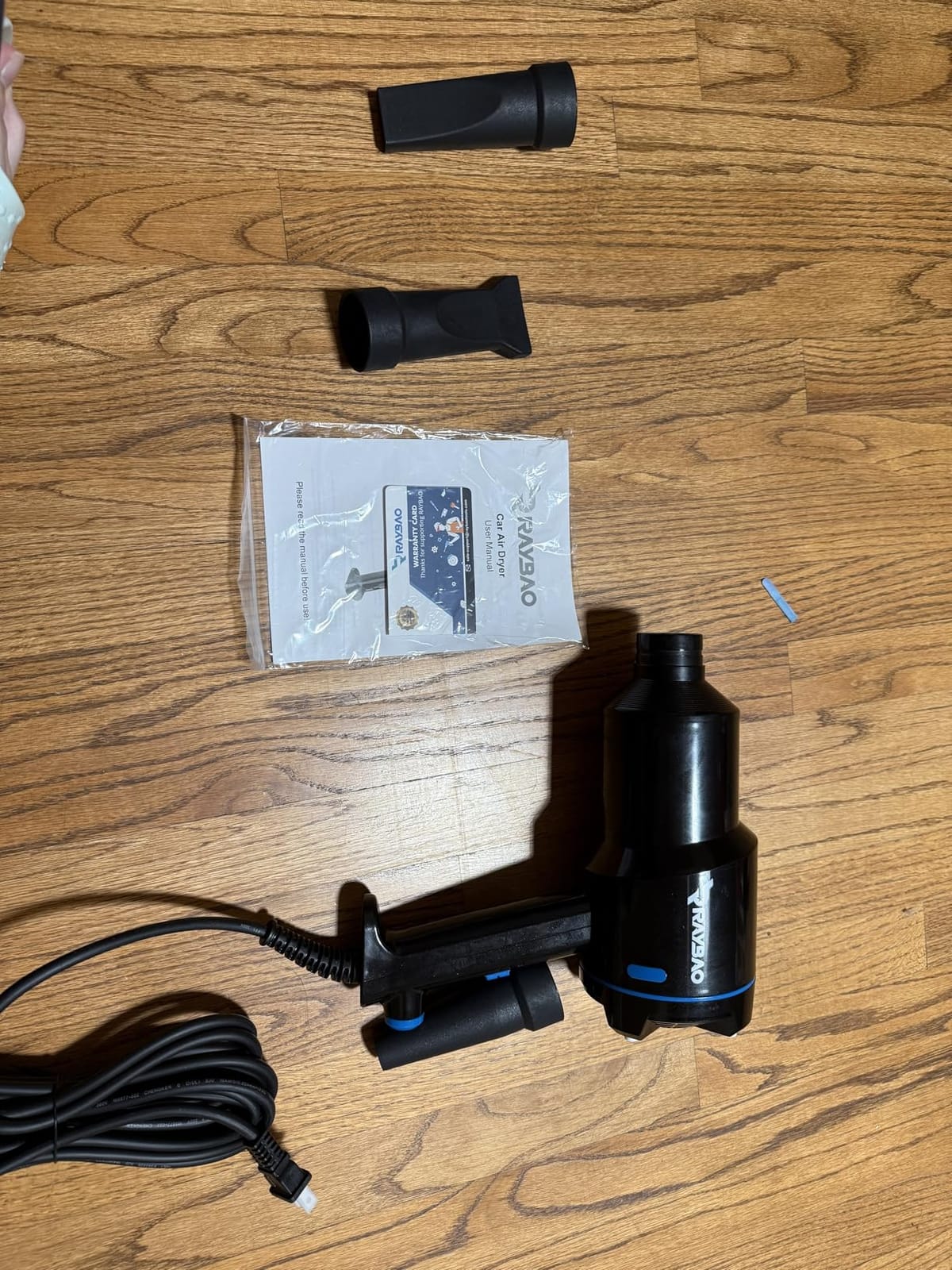 Air Cannon Car Dryer Blower -1300W Filtered 22000FPM Car Detailing/Washing | Car Blower for Drying, 90CFM Air Dryers, Handheld Blowers, 3 Nozzles, Cord 5M/16.4Ft Blower for Car Cleaning/RVs/Motorcycle customer photo 1