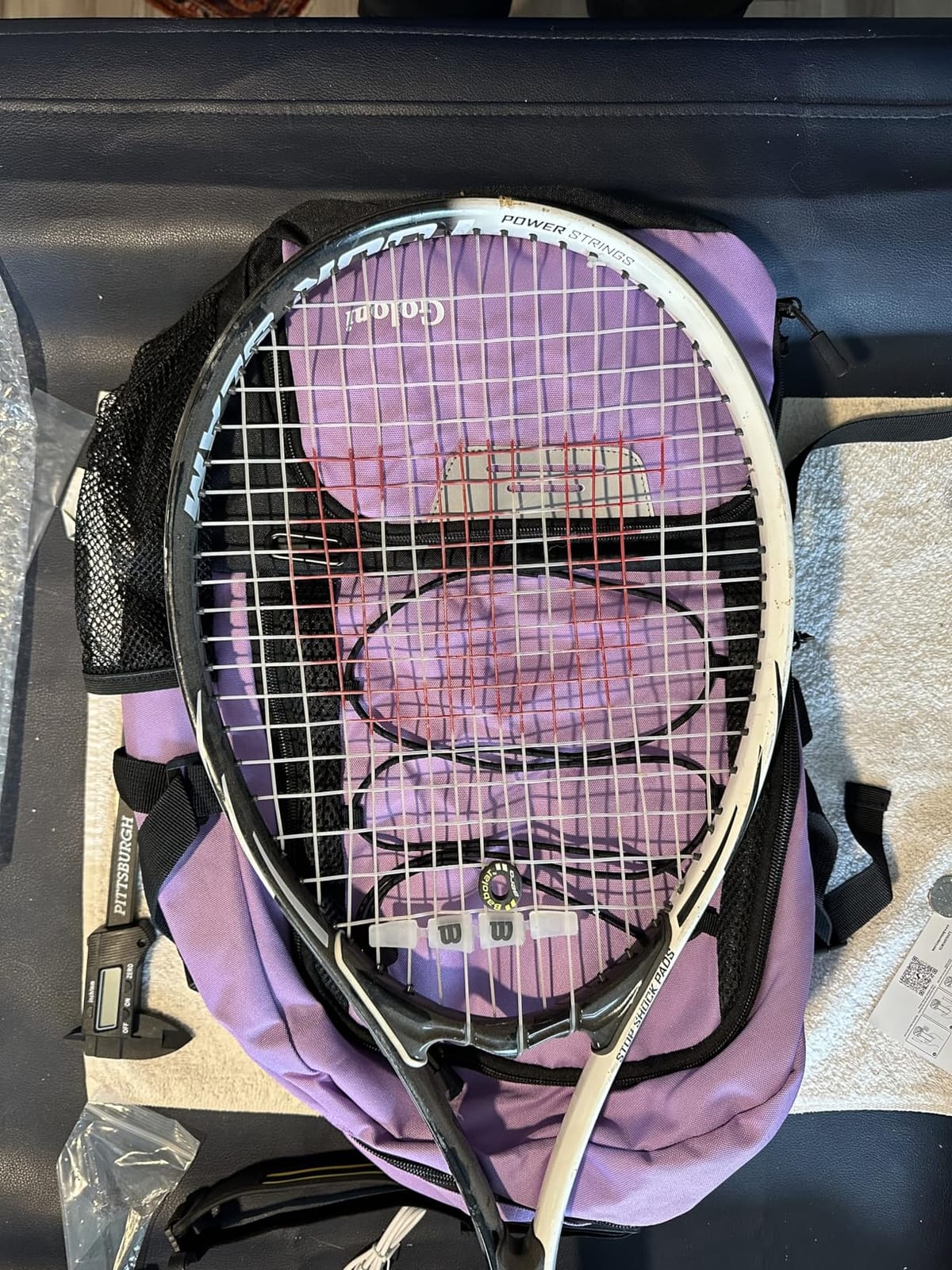 Goloni Tennis Backpack, Tennis Bag with Fence Hook & Ventilated Shoe Compartment, Holds 2 Tennis Rackets customer photo 2