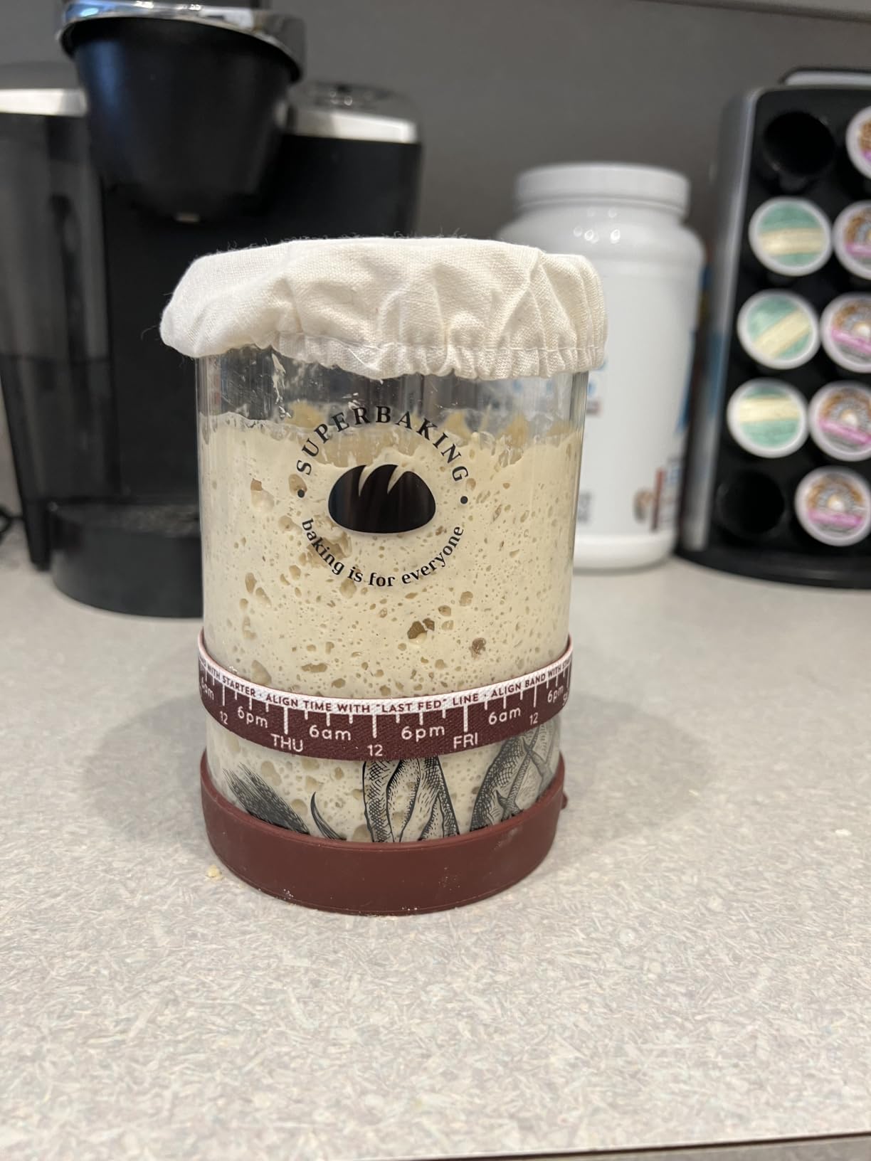 Superbaking Sourdough Starter Kit, 9