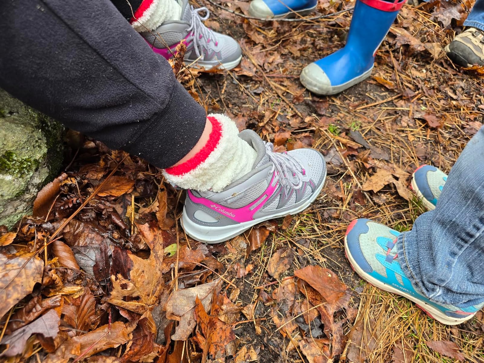 Columbia Kids Peakfreak Rush Mid Waterproof (Little Kid/Big Kid) customer photo 2
