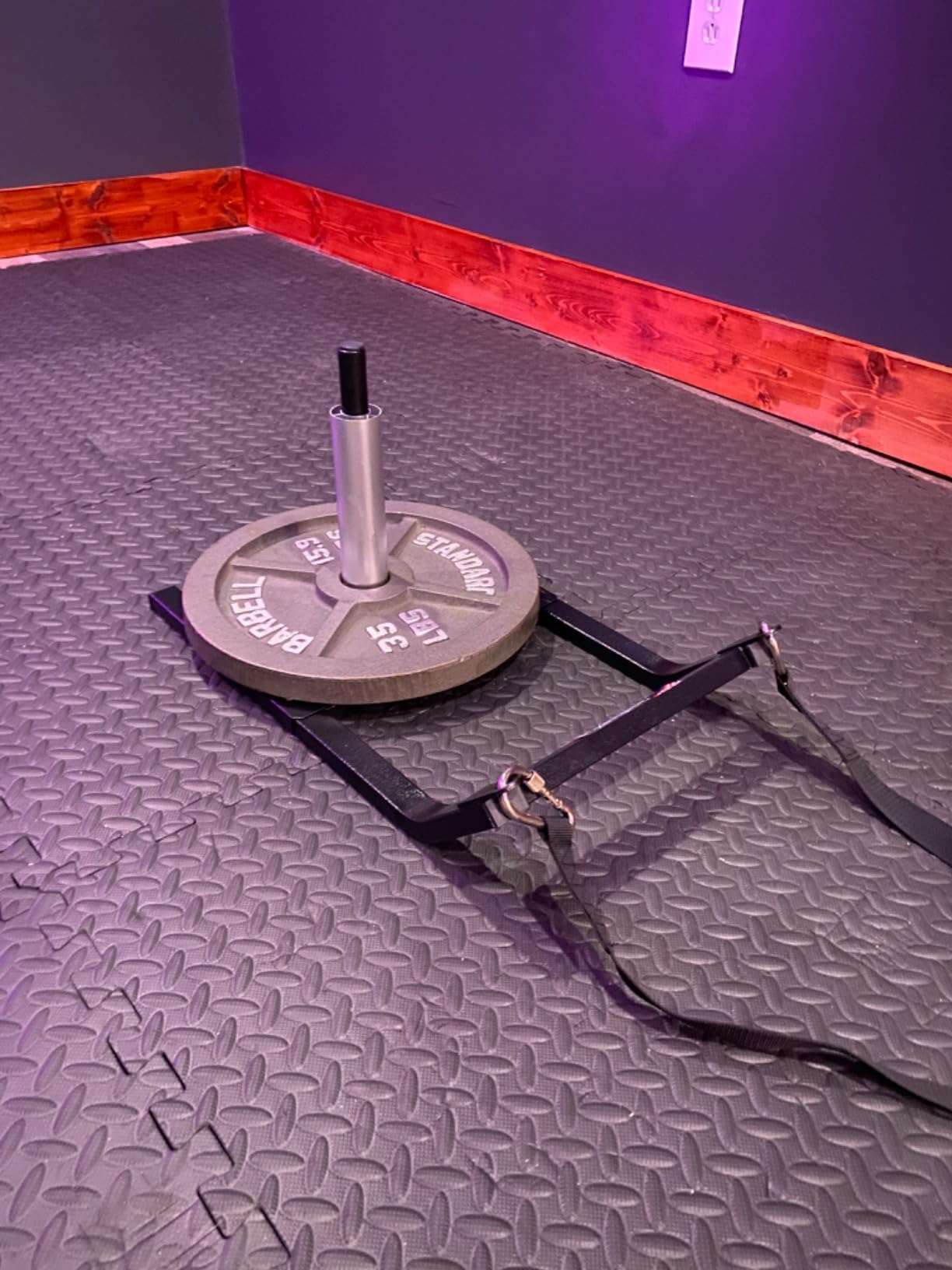 GanFindX Workout Weight Sled for Speed & Athletic Strength Training | Suitable for 1