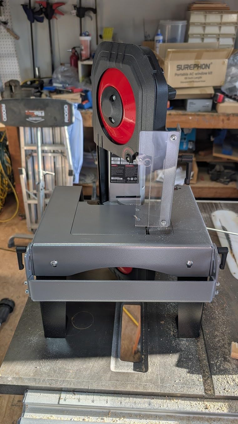 BUCKTOOL 5-Inch Metal Band Saw, 1.5 HP 10A Variable-Speed Benchtop Bandsaw | 137-472 FPM Variable Speed, 5-Inch Cutting Capacity, Adjustable Worktable and Extension Table for Metal Cutting customer photo 1