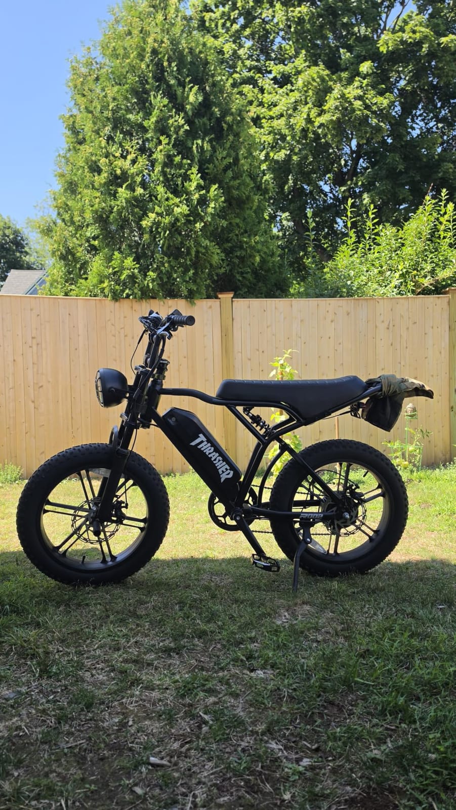 TST Electric Bike for Adults, 48V 15Ah Battery, 1500W Peak Motor, Fat Tire | Dual Suspension, 7-speed Gears, 3 Working Modes, LCD Display customer photo 1