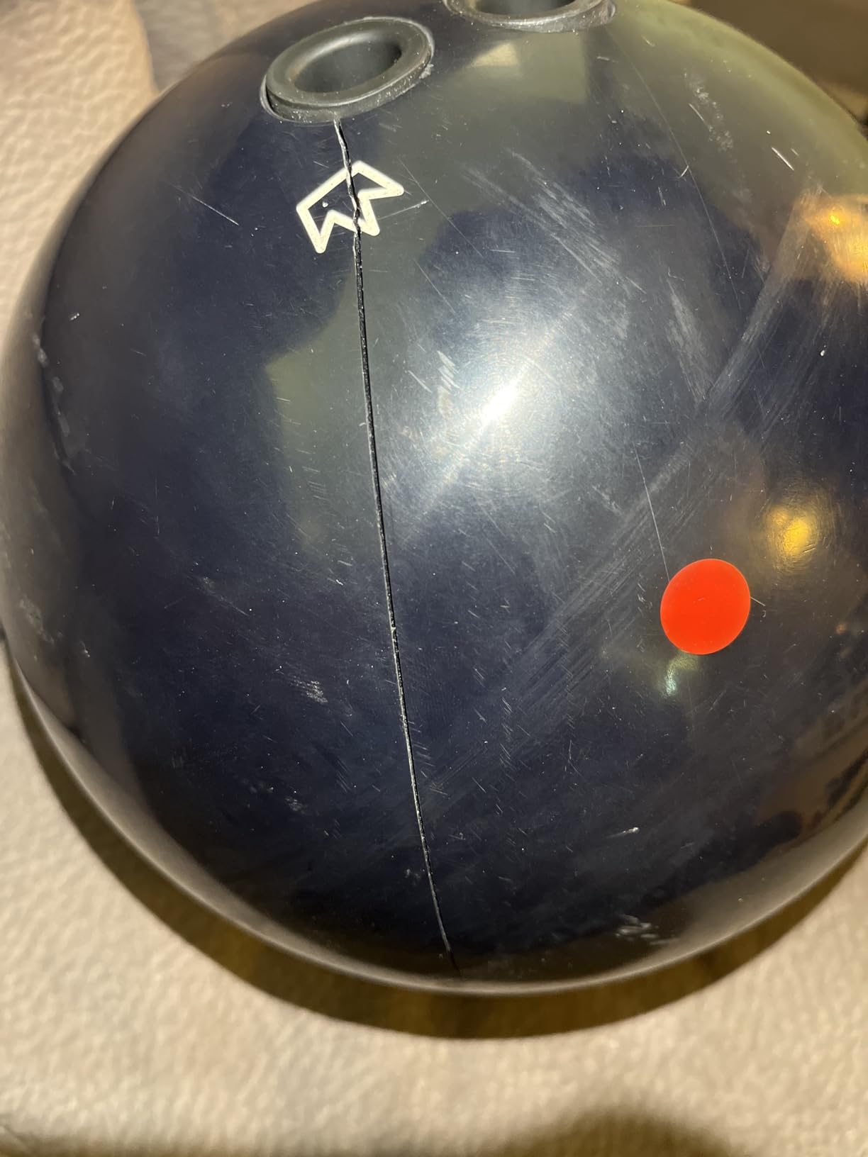 Brunswick Danger Zone Bowling Ball customer photo 1